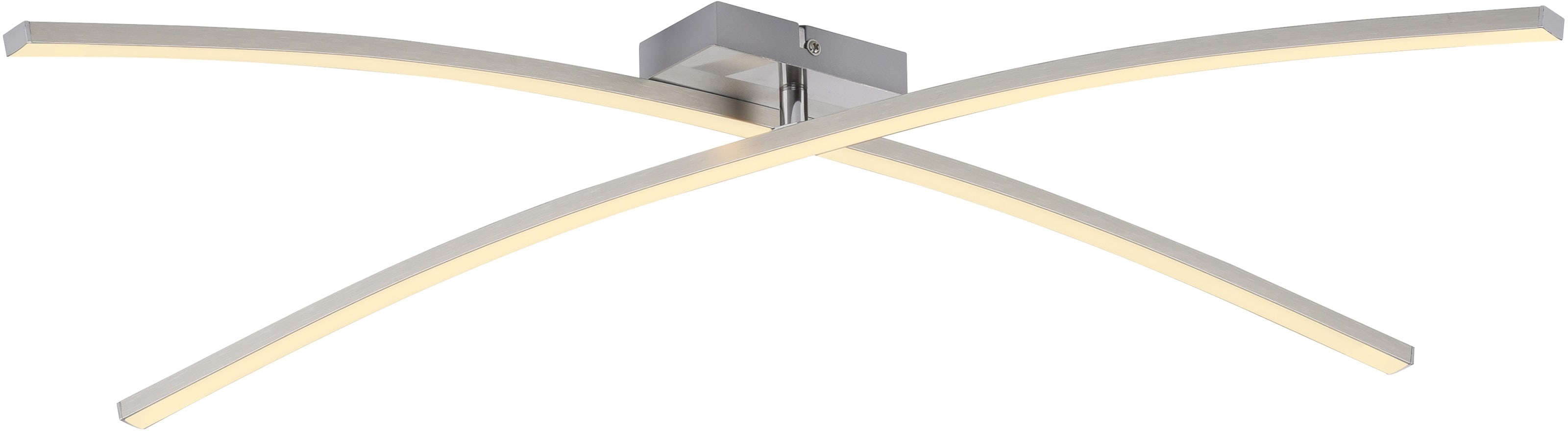 JUST LIGHT LED-Deckenleuchte 14726-55, 12W, 3000K, 1730lm, warmweiß, IP20, stahl JUST LIGHT LED-Deckenleuchte 14726-55, 12W, 3000K, 1730lm, warmweiß, IP20, stahl