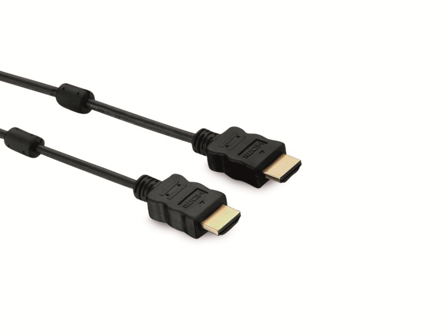S-IMPULS HDMI-Kabel, WITH ETHERNET, 2x Ferrit-Filter, 7,5 m