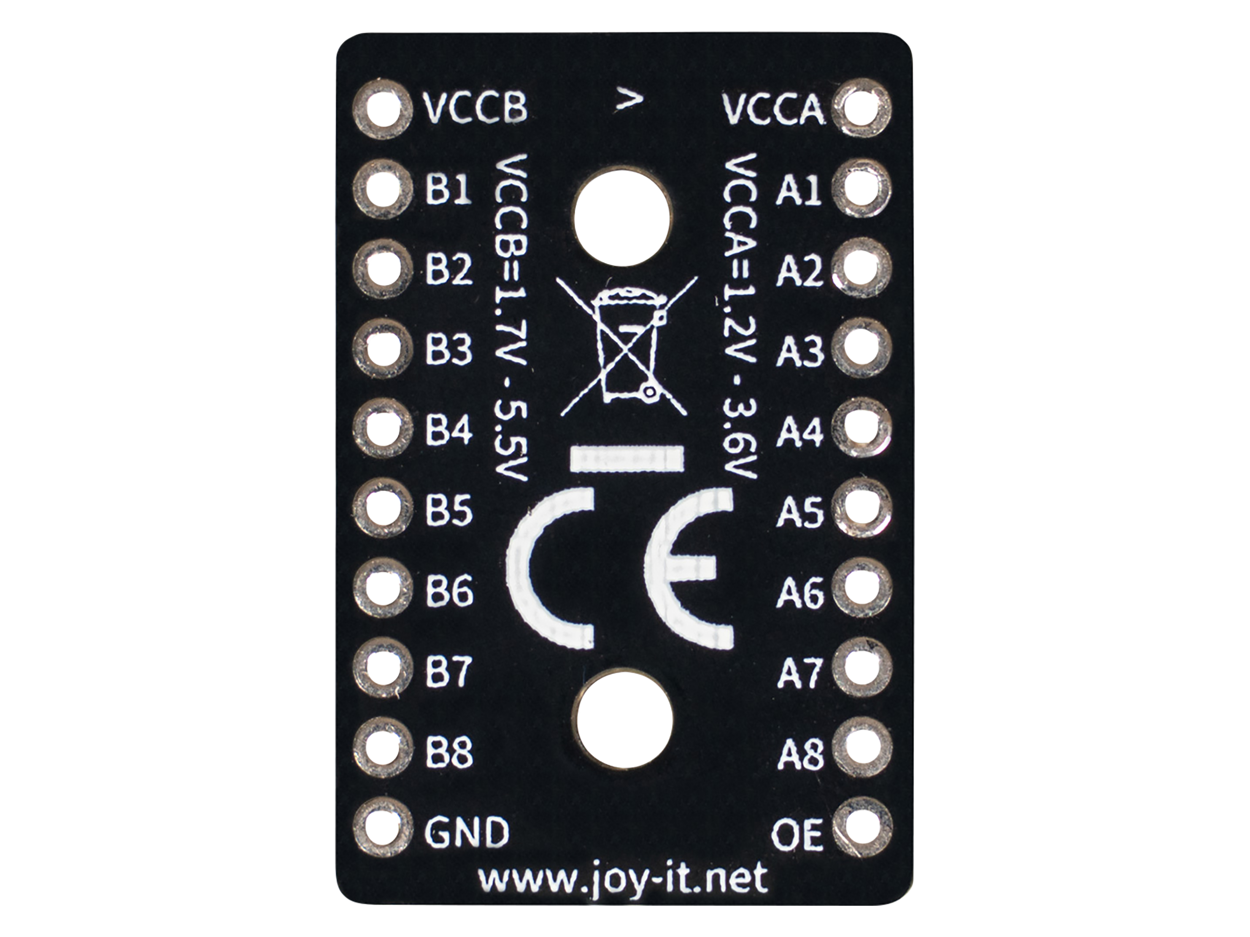 JOY-IT 8 Kanal-Pegelwandler, 1,2 - 5,5 V