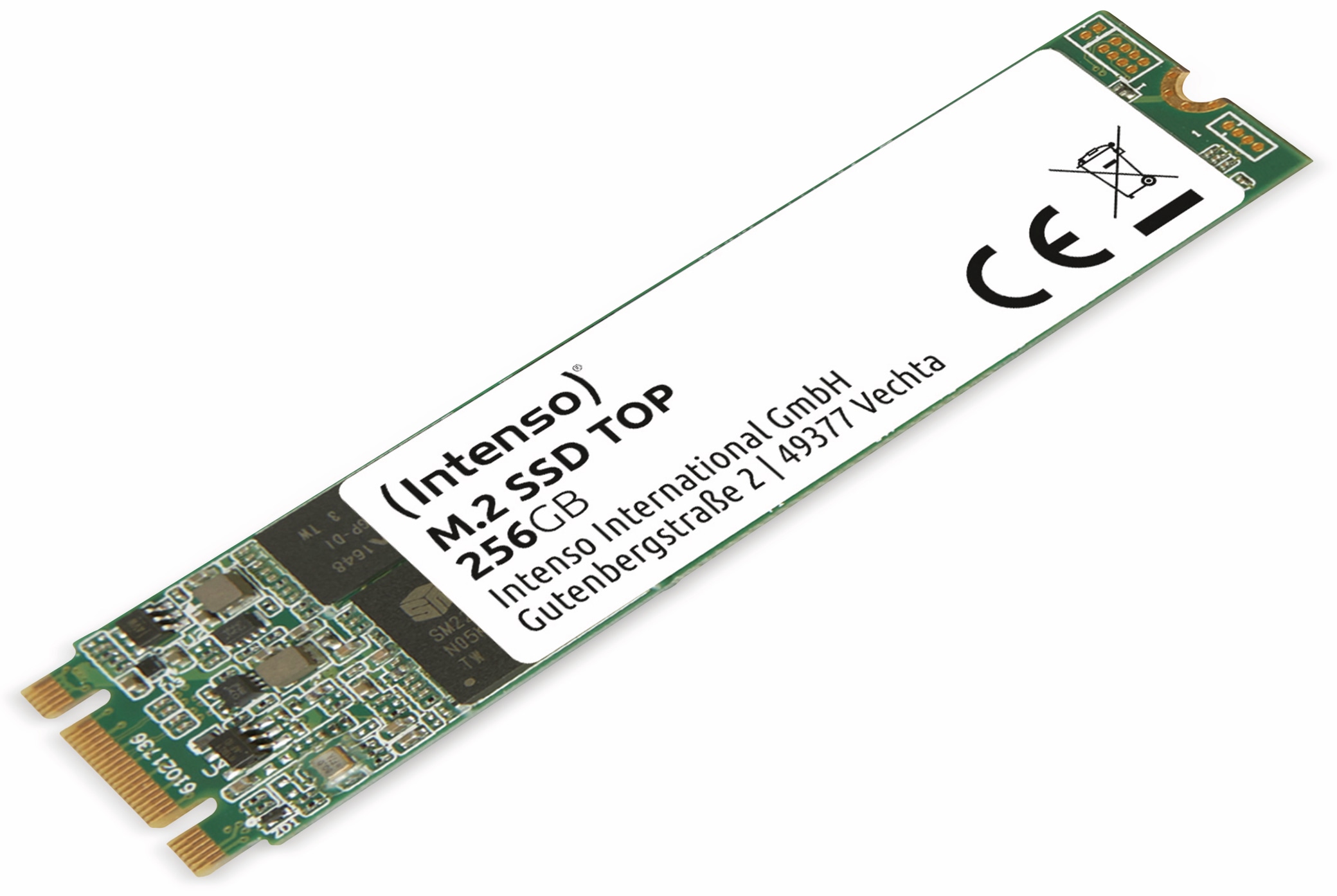 INTENSO M.2-SSD, 256 GB, MLC-FLASH INTENSO M.2-SSD, 256 GB, MLC-FLASH