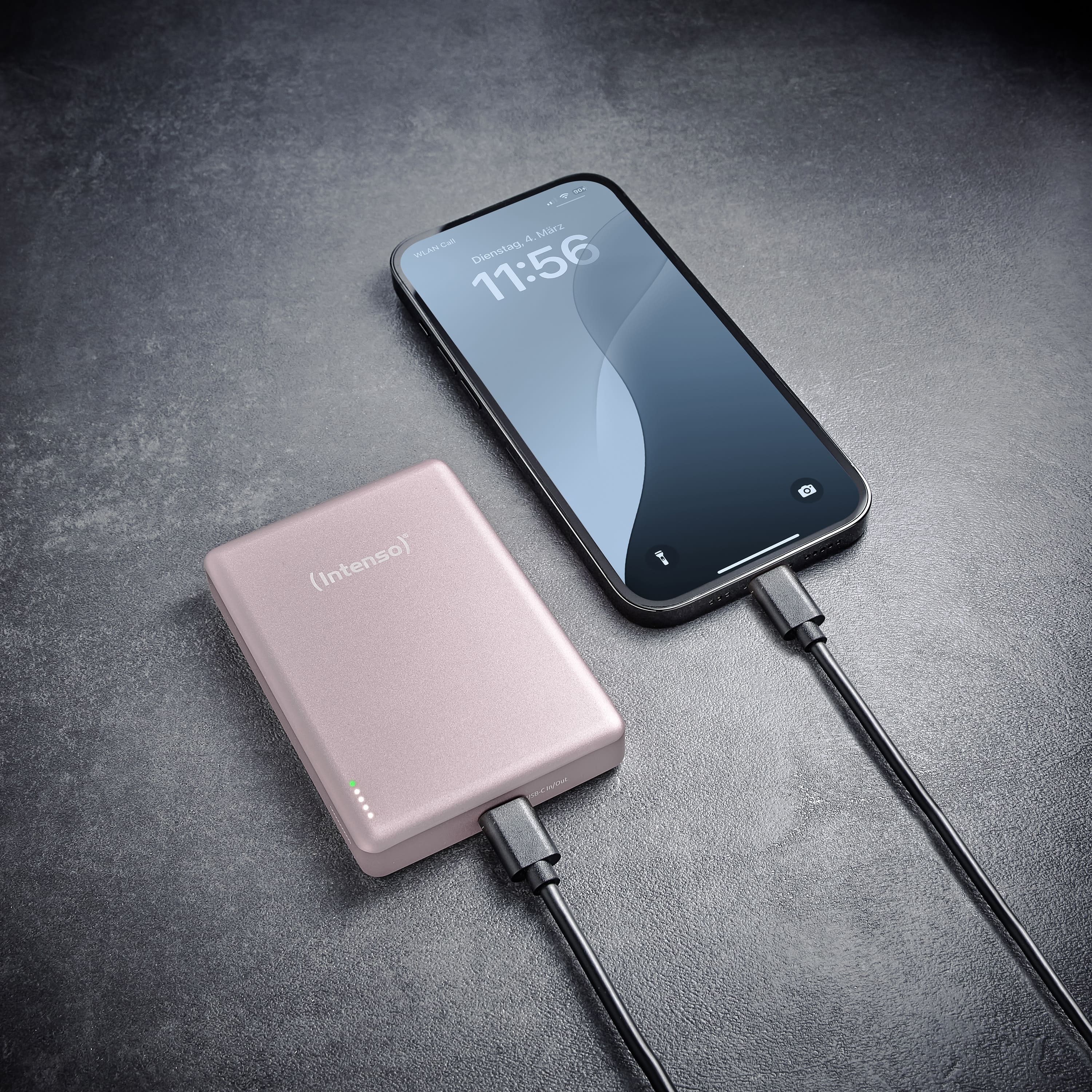 INTENSO Powerbank Magnetic Wireless, MW 10000, rose INTENSO Powerbank Magnetic Wireless, MW 10000, rose