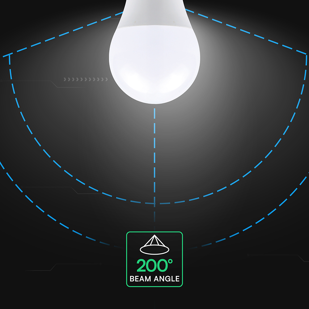 V-TAC LED-Lampe VT-2142566, EEK: F, 17W, 1710lm, 3000K, E27, A60, 200°