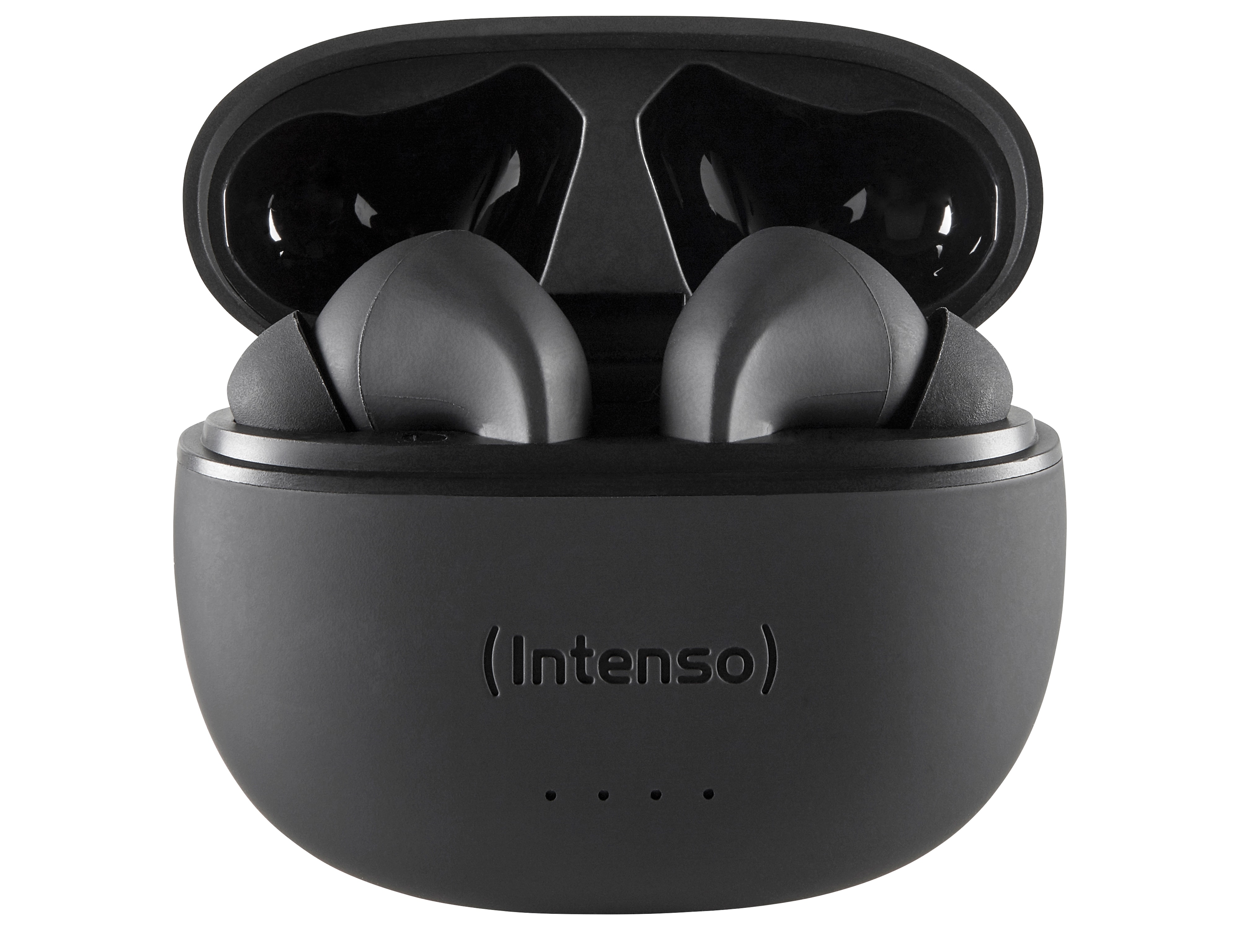 INTENSO In-Ear Kopfhörer Buds T300A, schwarz INTENSO In-Ear Kopfhörer Buds T300A, schwarz