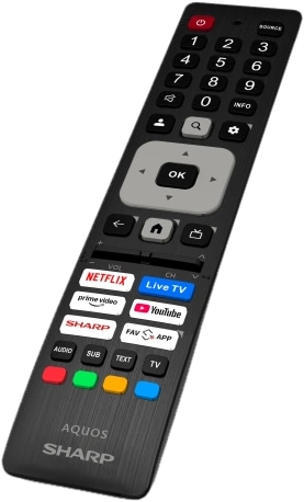 SHARP LED-TV Google TV 40HF2265E, 101 cm (40"), HD, EEK: E