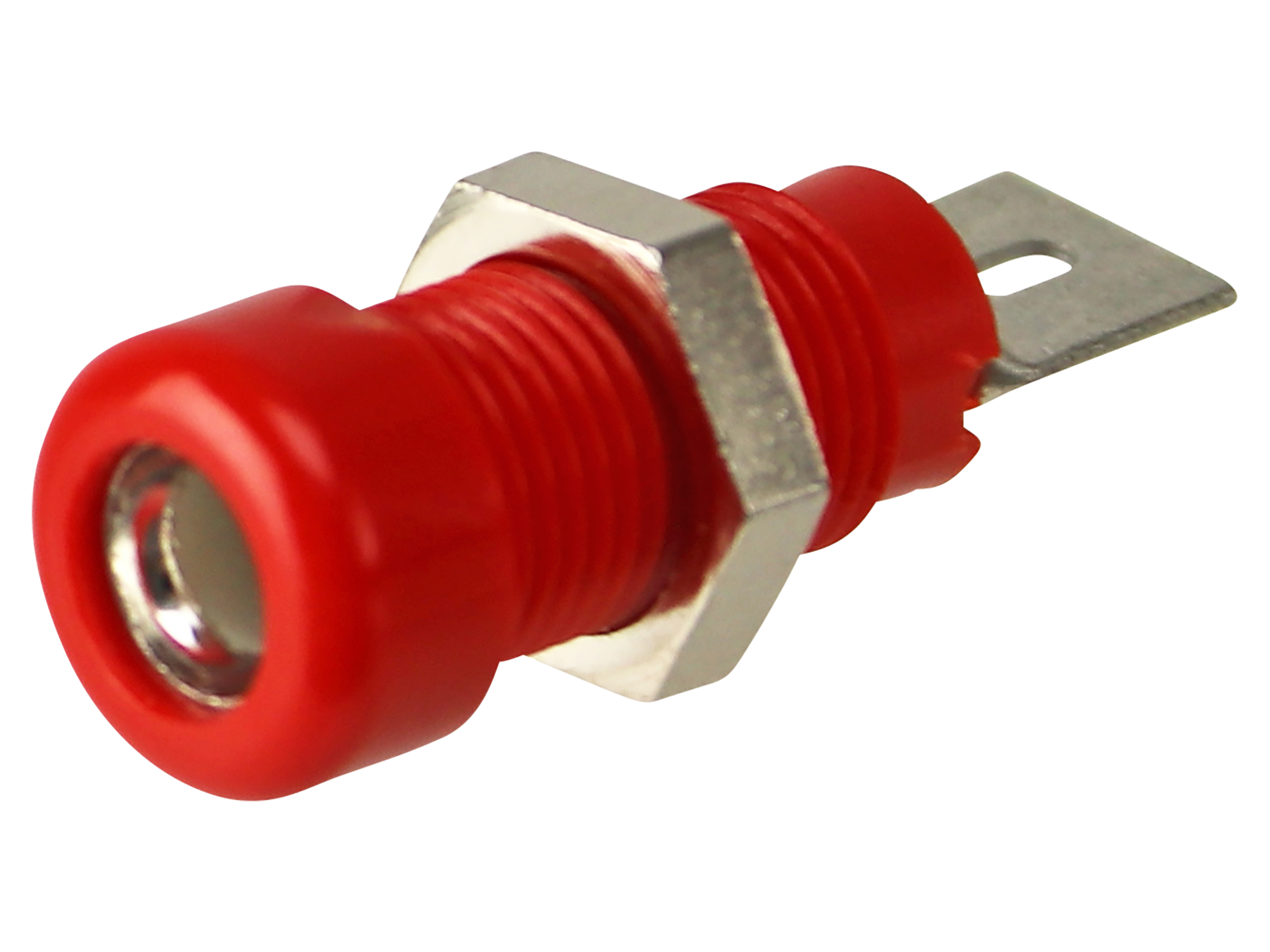 SCHÜTZINGER Einbaubuchse IBU9213RT, 4 mm, rot SCHÜTZINGER Einbaubuchse IBU9213RT, 4 mm, rot