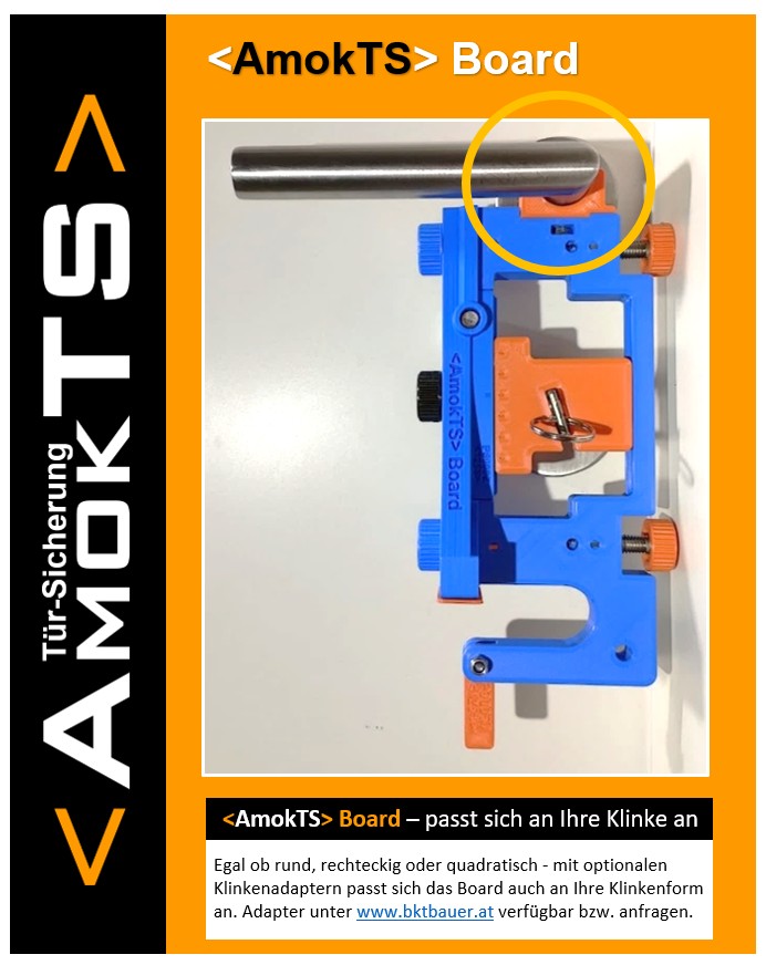 AMOKTS Türsicherung Board Türsicherung Board