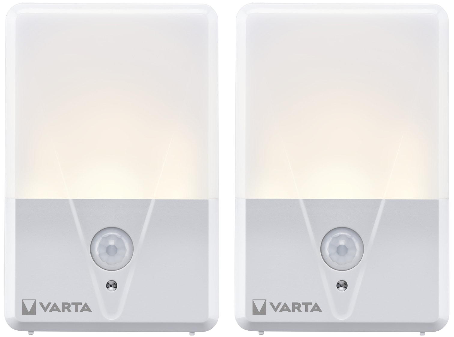 VARTA LED-Nachtlicht Motion Sensor, 17 lm, Batteriebetrieb, 2 Stück VARTA LED-Nachtlicht Motion Sensor, 17 lm, Batteriebetrieb, 2 Stück