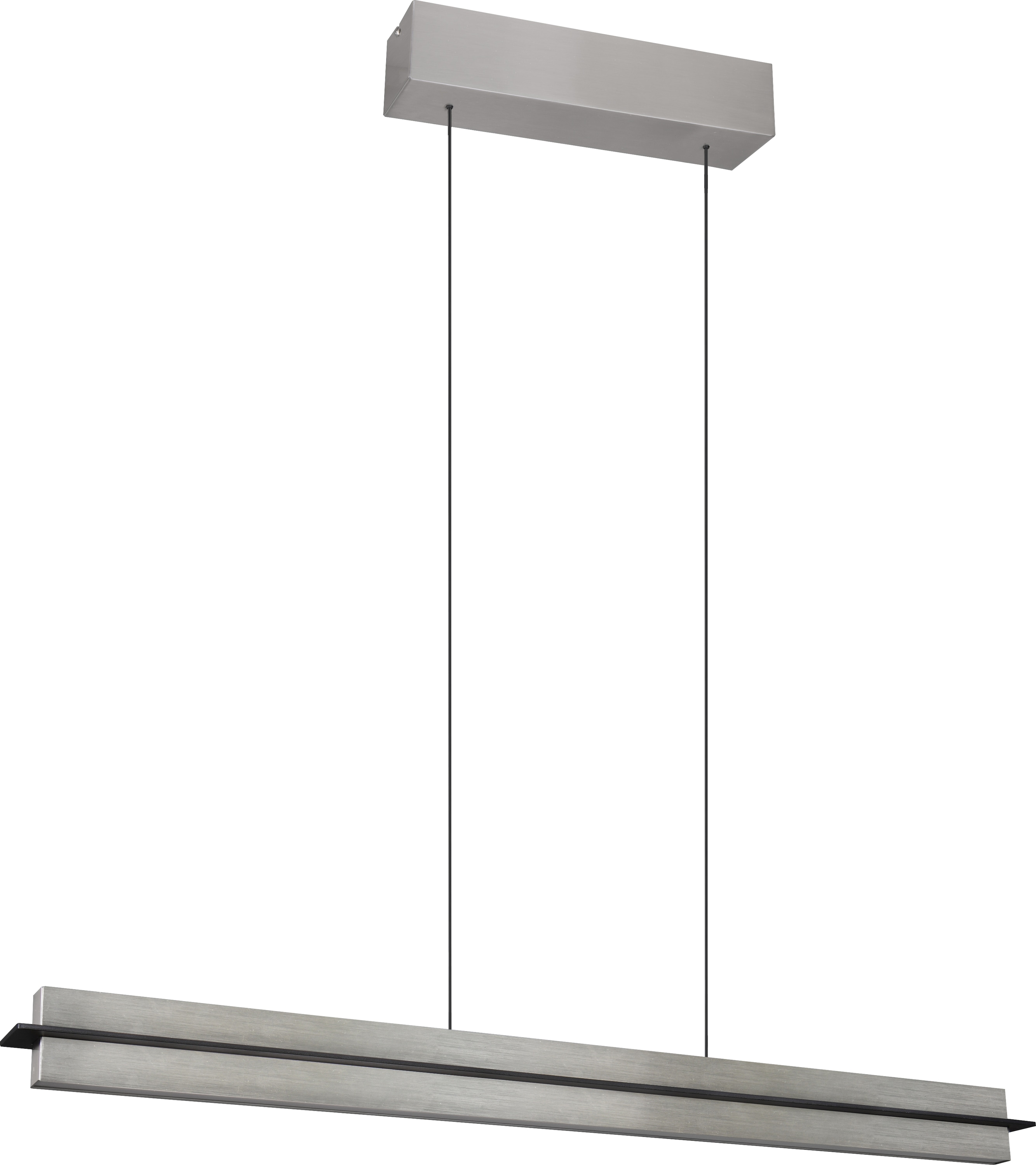 TRIO LED-Pendelleuchte EMERSON 346710107, 22 W, 2500 lm, nickel