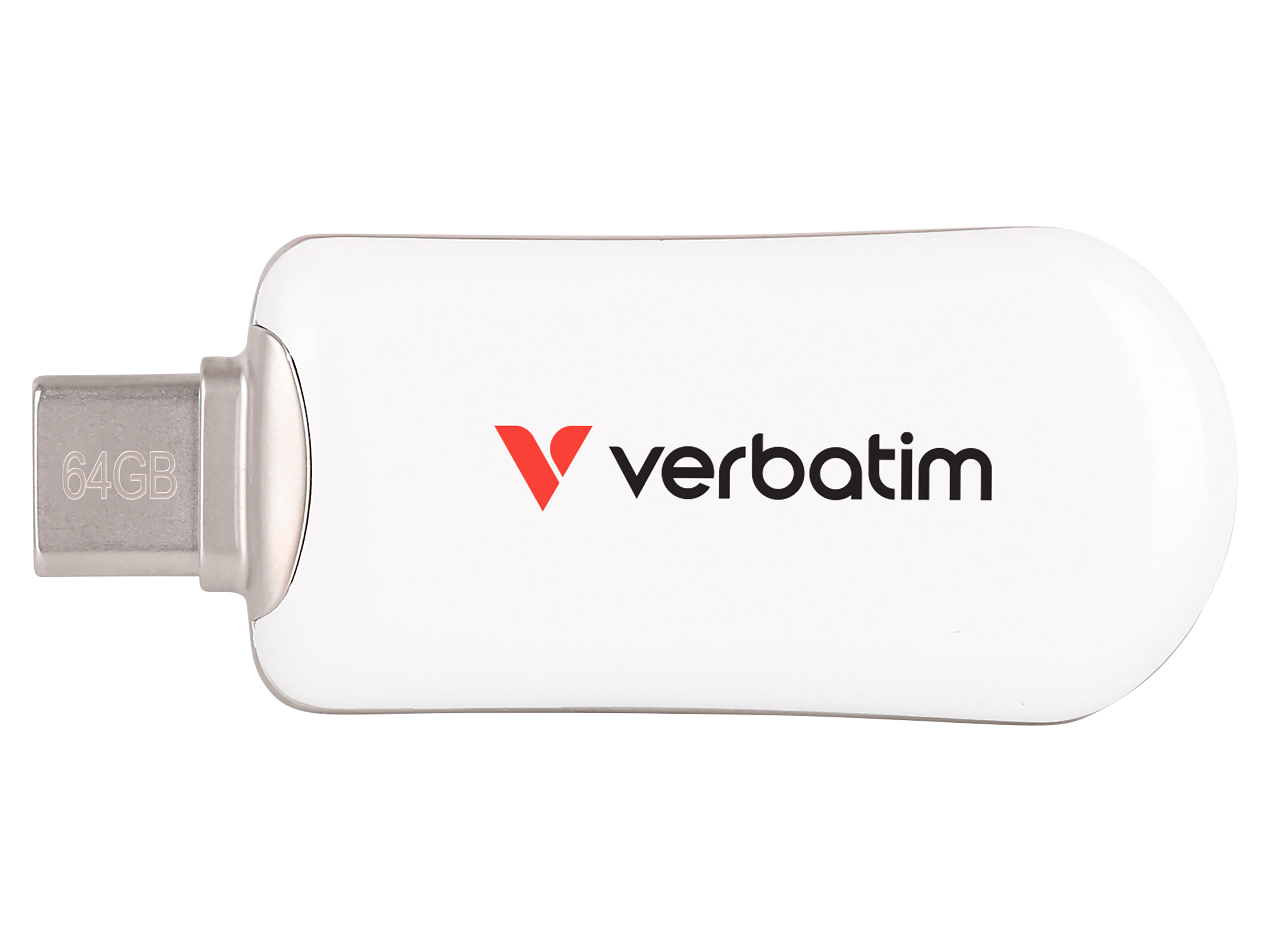 VERBATIM USB-C Stick Plectra 30228 USB 3.2 64GB weiß VERBATIM USB-C Stick Plectra 30228 USB 3.2 64GB weiß
