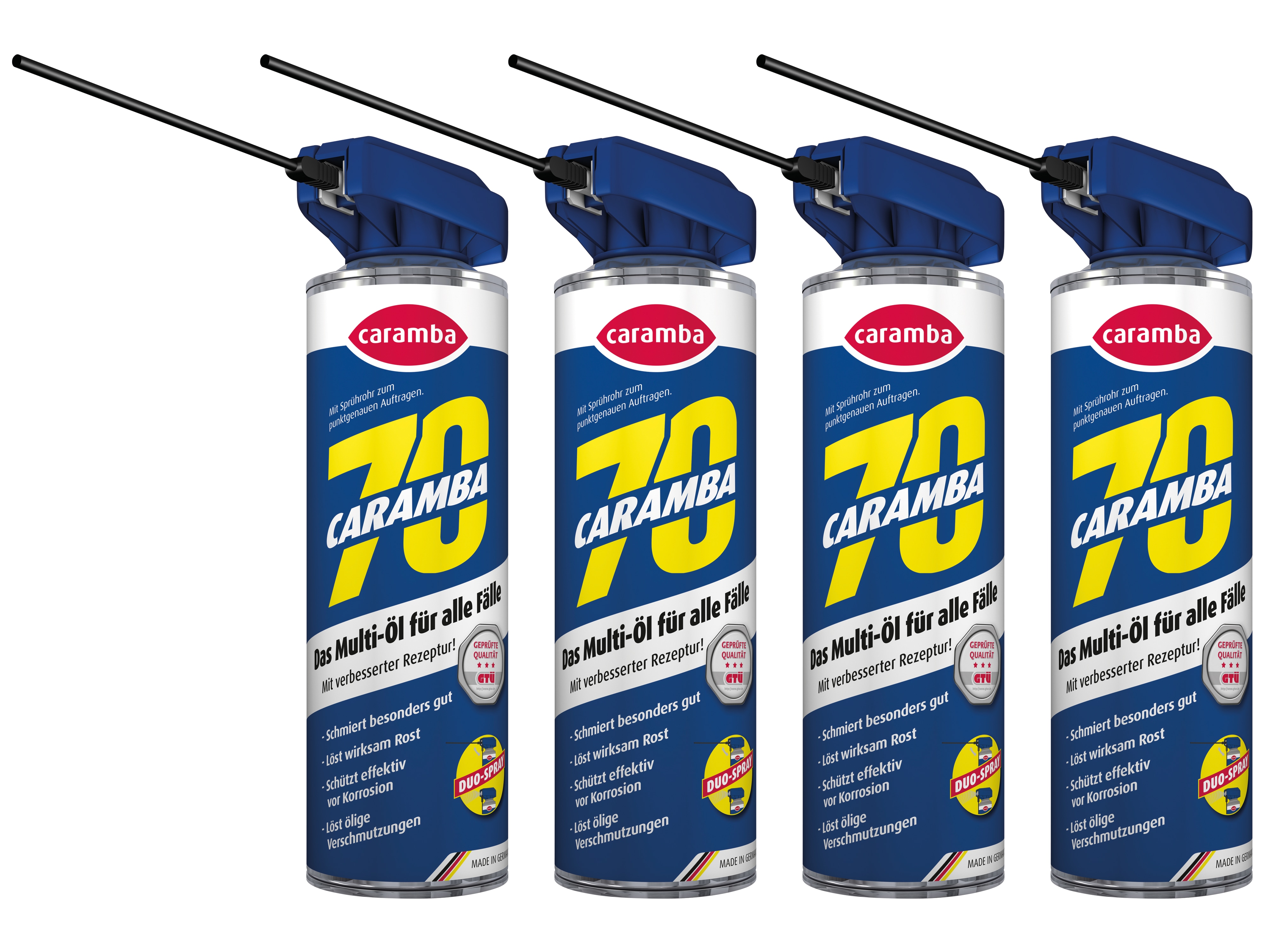 CARAMBA Spray Multi-Öl, 70 600665, 500 ml, 4 Stück CARAMBA Spray Multi-Öl, 70 600665, 500 ml, 4 Stück