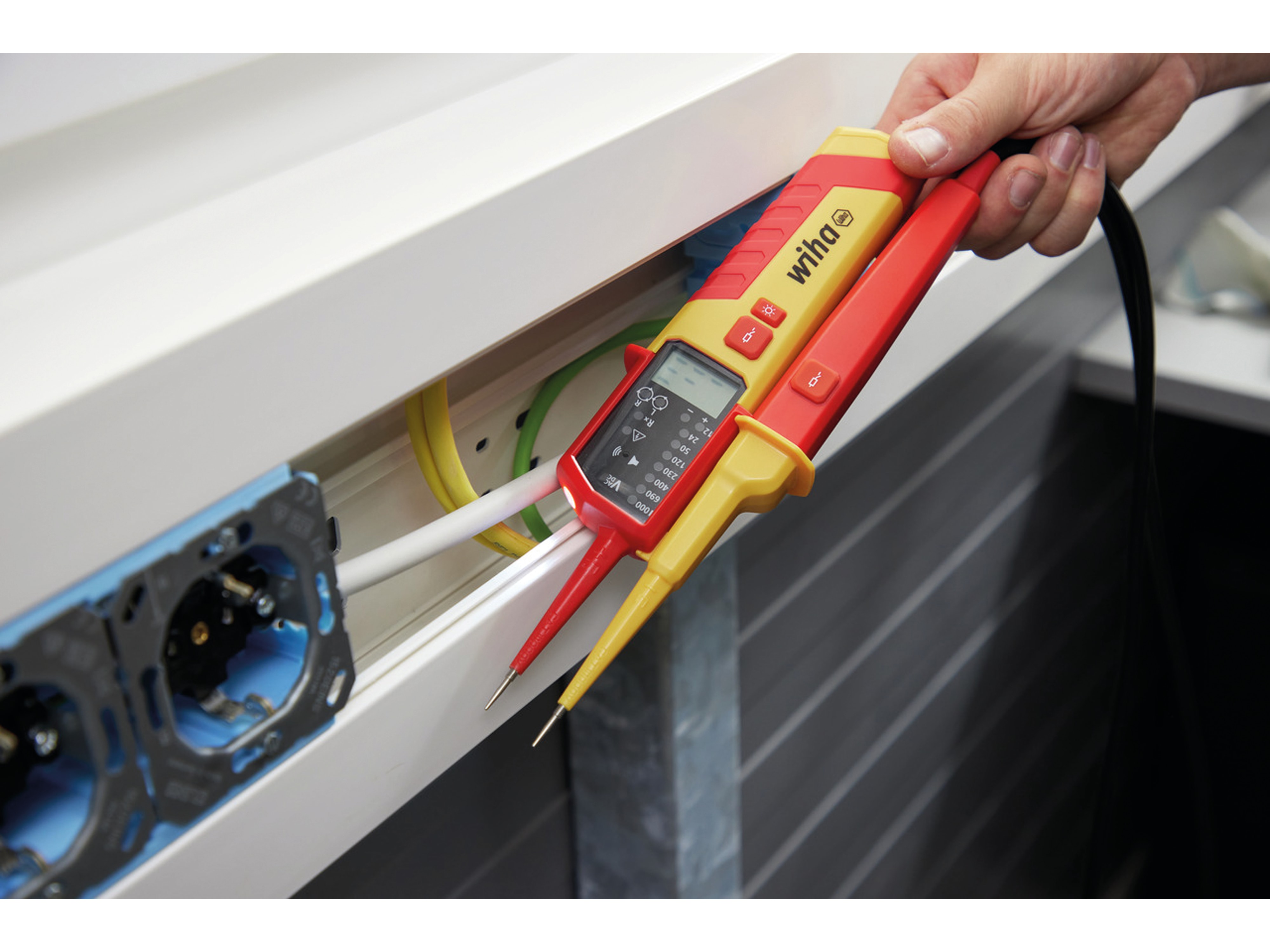 WIHA Spannungs- und Durchgangsprüfer SB25517, 0,5...1.000V AC WIHA Spannungs- und Durchgangsprüfer SB25517, 0,5...1.000V AC