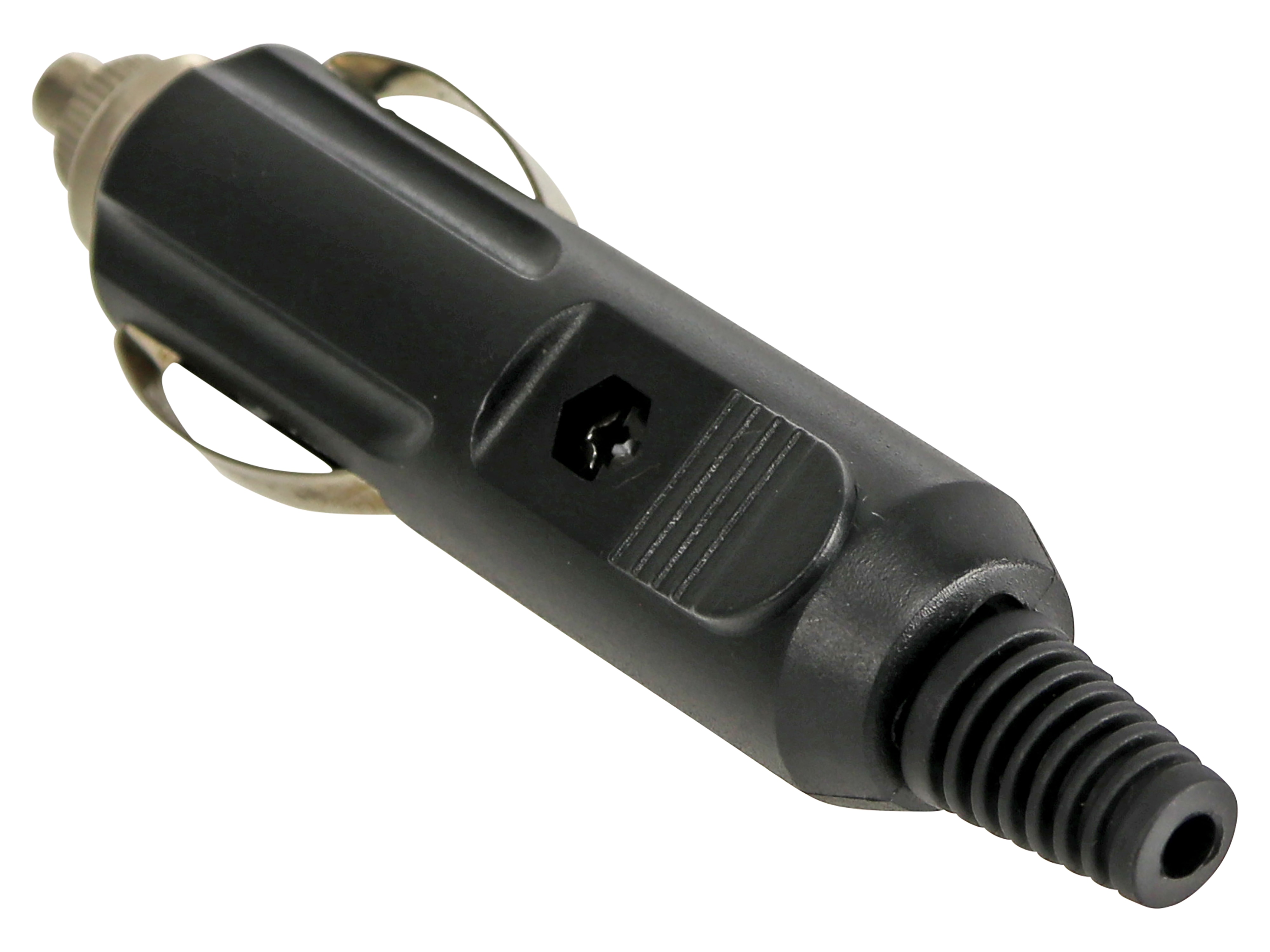 KFZ Zigarettenanzünder-Stecker mit roter LED KFZ Zigarettenanzünder-Stecker mit roter LED