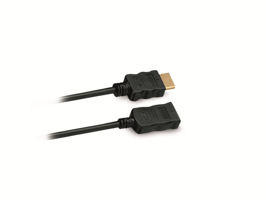 S-IMPULS HDMI-Verlängerungskabel, HIGH SPEED with ETHERNET, 2 m S-IMPULS HDMI-Verlängerungskabel, HIGH SPEED with ETHERNET, 2 m