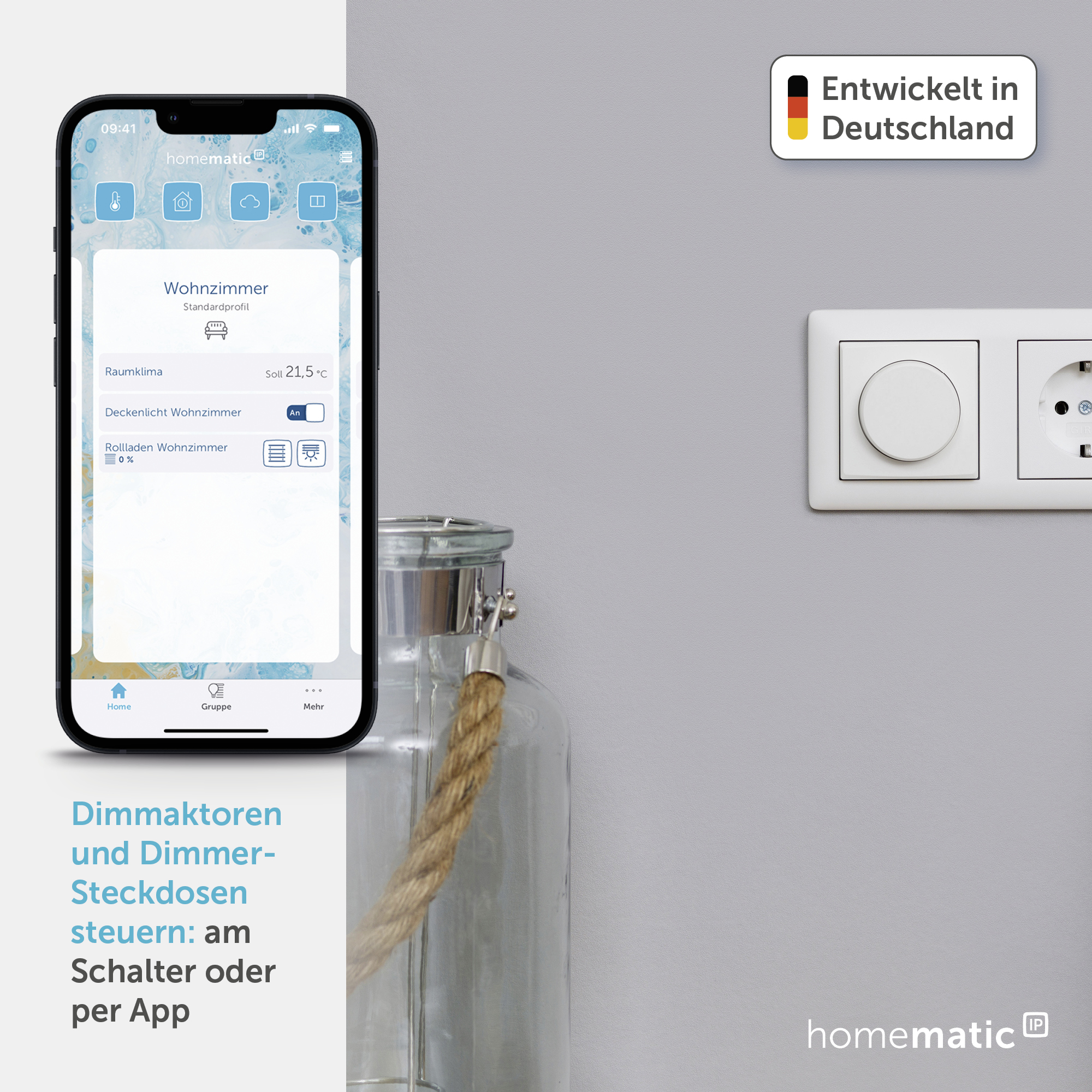 HOMEMATIC IP Smart Home 154888A0 Drehtaster HOMEMATIC IP Smart Home 154888A0 Drehtaster