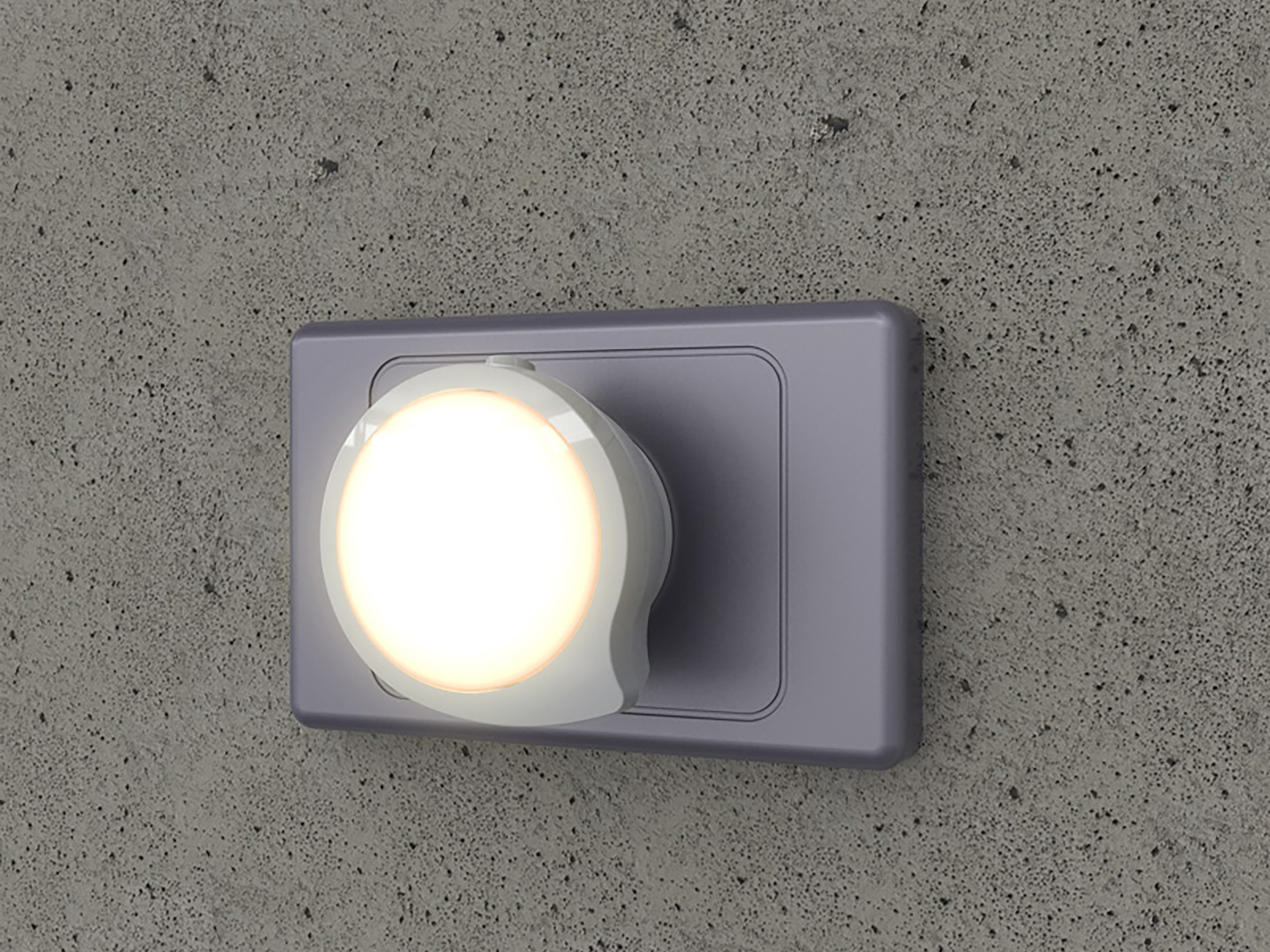 MÜLLER-LICHT LED-Nachtlicht, Luna Switch, 0,3W, 2lm, 2700K MÜLLER-LICHT LED-Nachtlicht, Luna Switch, 0,3W, 2lm, 2700K