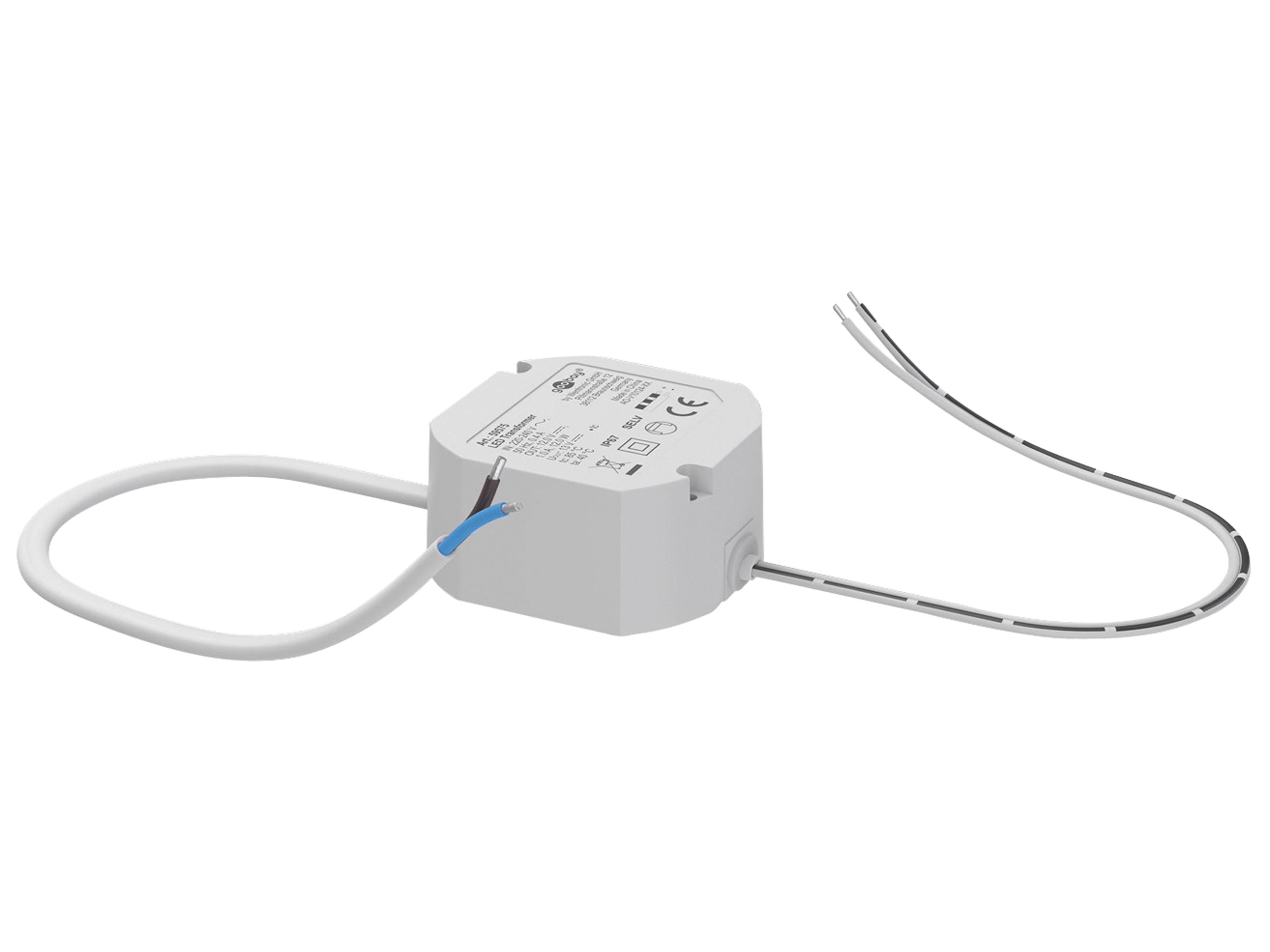 GOOBAY LED-Trafo 59575, 12 V, 12 W GOOBAY LED-Trafo 59575, 12 V, 12 W