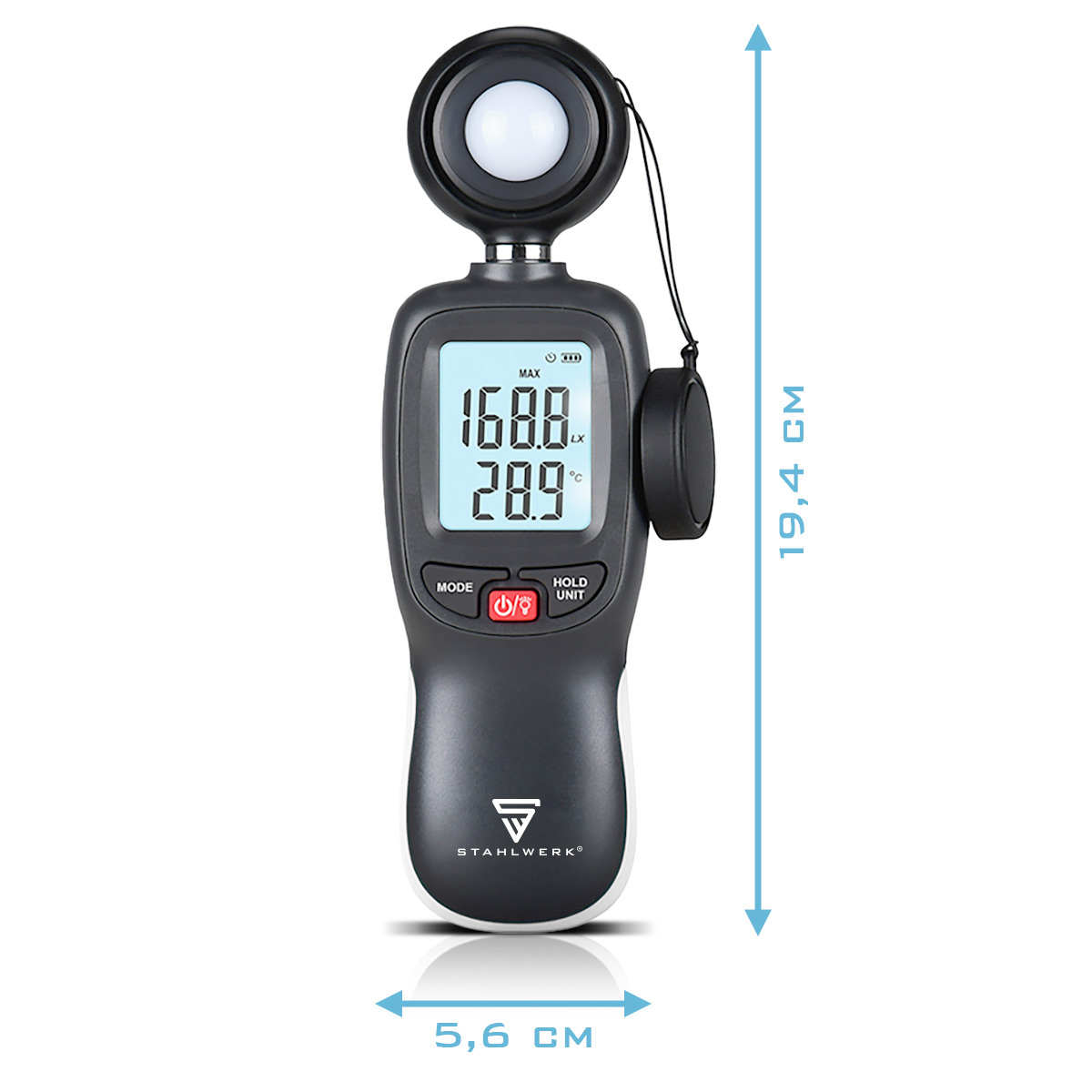 STAHLWERK Digitales Lux-Messgerät DLM-200 ST