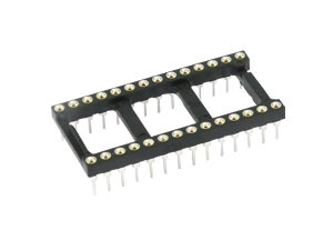 IC-Präzisionsfassung, 28-polig, 15,24 mm IC-Präzisionsfassung, 28-polig, 15,24 mm