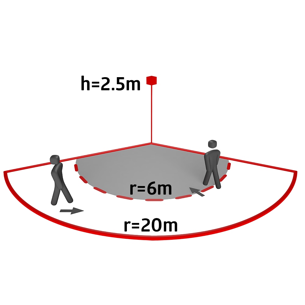 B.E.G. Bewegungsmelder RC-plus next N 130, mit Unterkriechschutz, weiß, 130° BEG Bewegungsmelder RC-plus next N 130, mit Unterkriechschutz, weiß, 130°