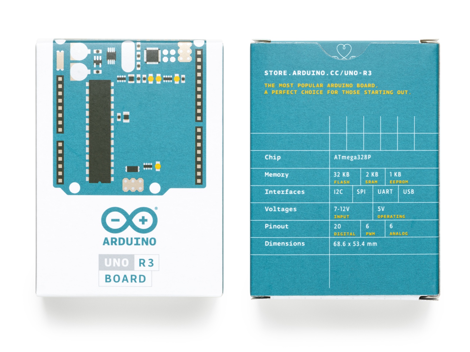 ARDUINO ®, Uno Rev3, A000066 ARDUINO ®, Uno Rev3, A000066