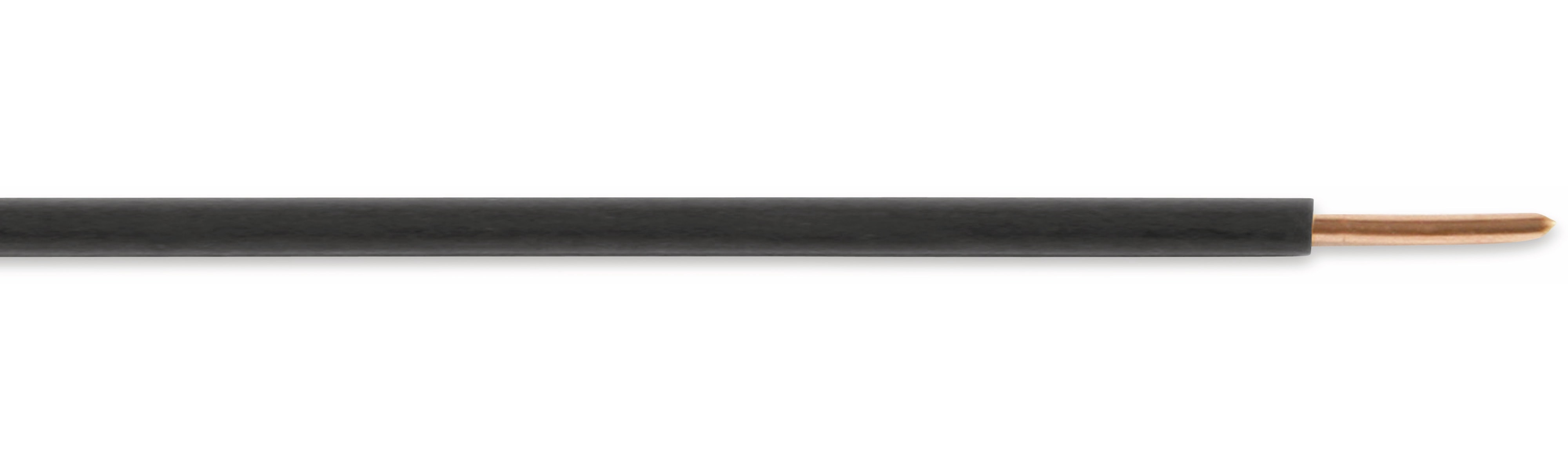 Installationsdraht H07V-U, 1,5 mm², 100 m, schwarz Installationsdraht H07V-U, 1,5 mm², 100 m, schwarz