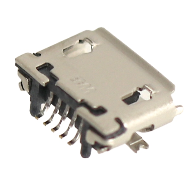 USB Buchse, Micro-USB 2.0 Typ B, SMD, 500er Pack USB Buchse, Micro-USB 2.0 Typ B, SMD, 500er Pack