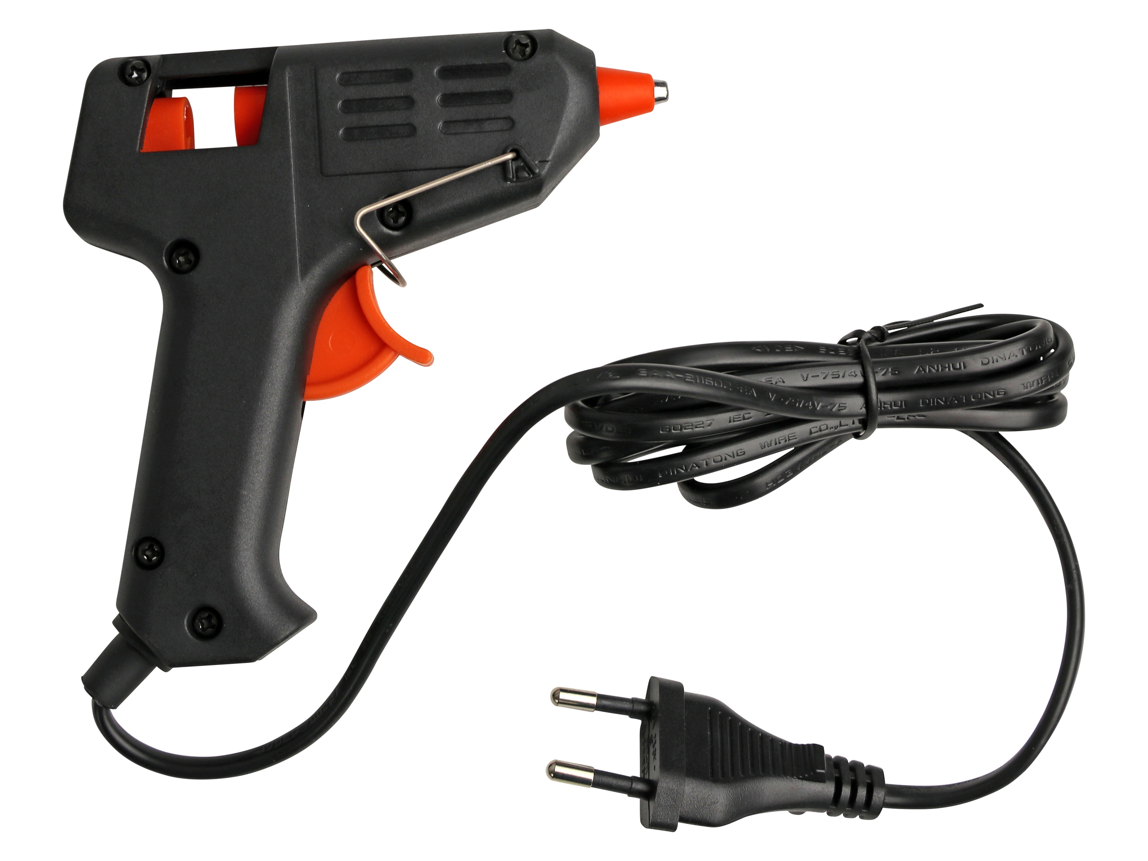 Heißklebepistole 10W, KV-JQ101-S, für 7mm Heißklebesticks mit 7 Klebesticks Heißklebepistole, KV-JQ101-S, 10W, mit 7 Klebesticks