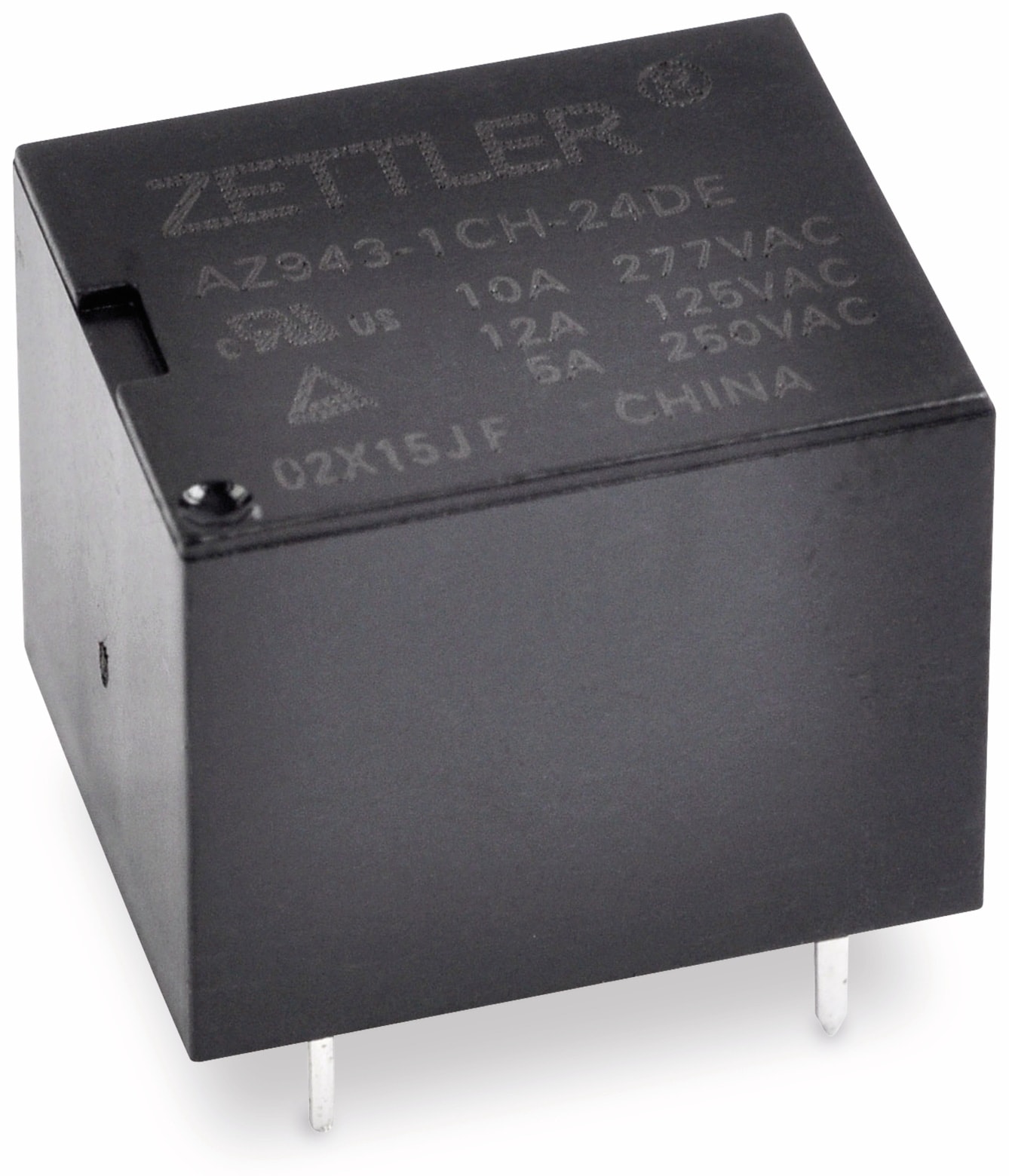 ZETTLER Relais AZ943-1CH-5DE, print, 5 V-, 10 A, 1xUM