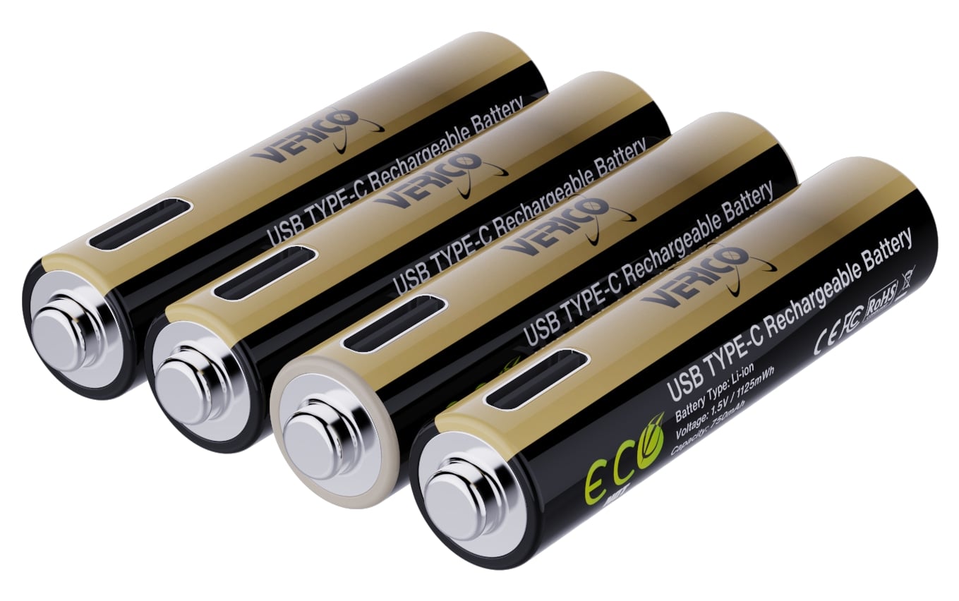 VERICO Li-Ion-Akku Loop Energy, AAA PRO, 4er Pack VERICO Li-Ion-Akku Loop Energy, AAA PRO, 4er Pack