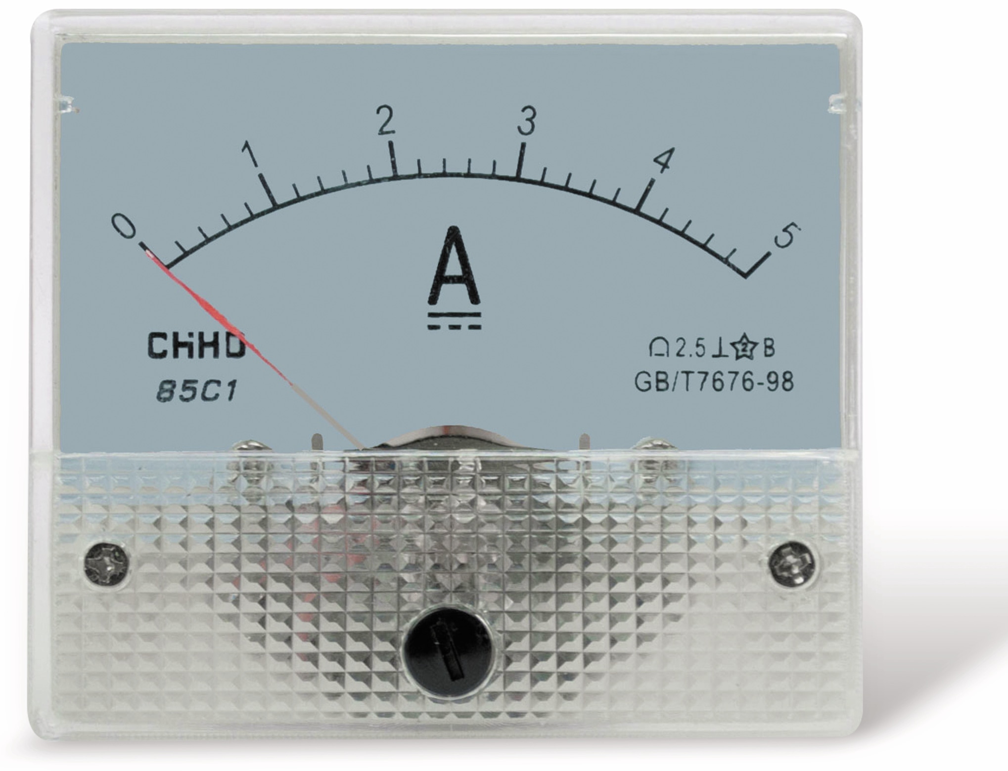 Einbau-Messinstrument, 0...5 A- Einbau-Messinstrument, 0...5 A-