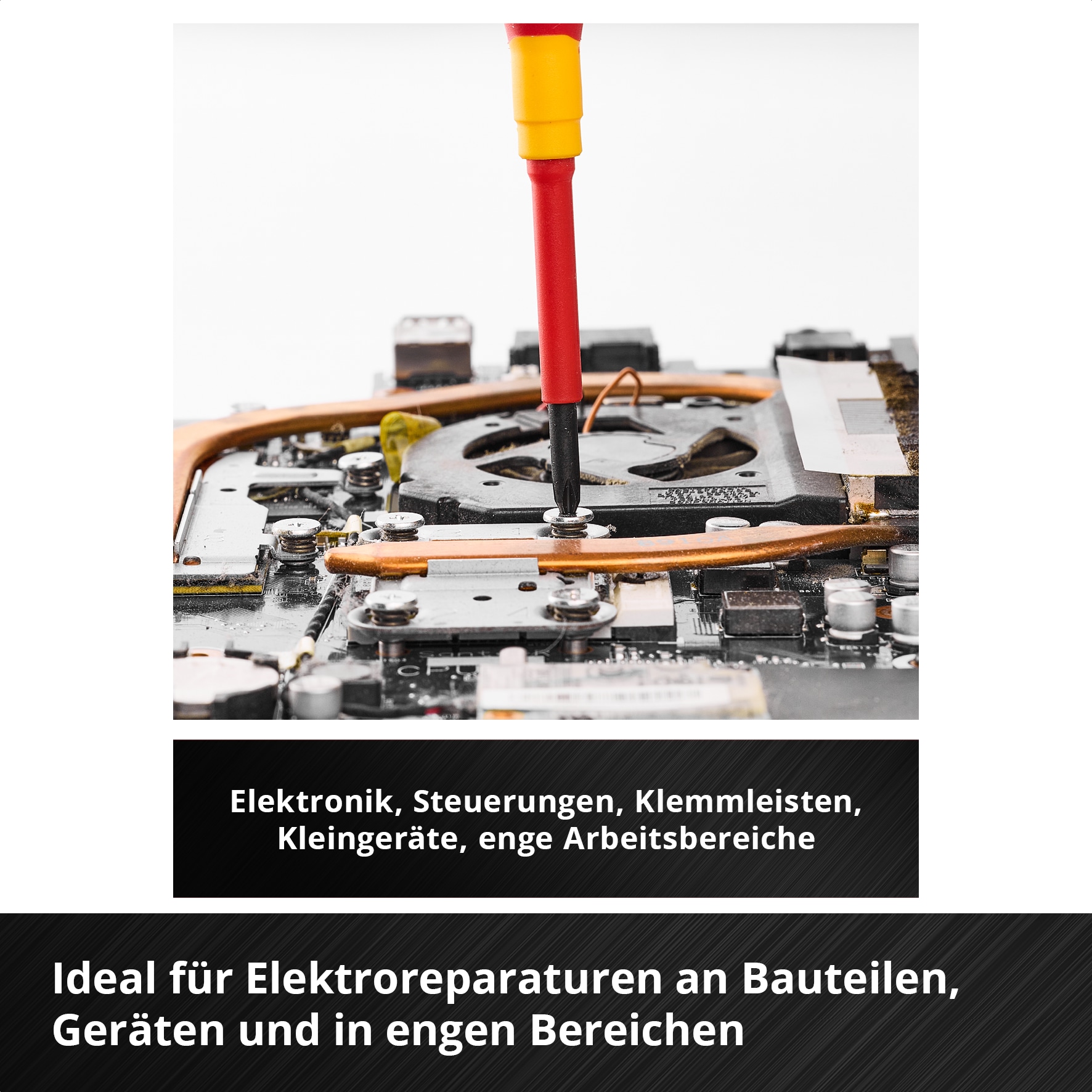 EINHELL Feinmechanik-Schraubendreher-Set VDE, 370542, 6-teilig EINHELL Feinmechanik-Schraubendreher-Set VDE, 370542, 6-teilig