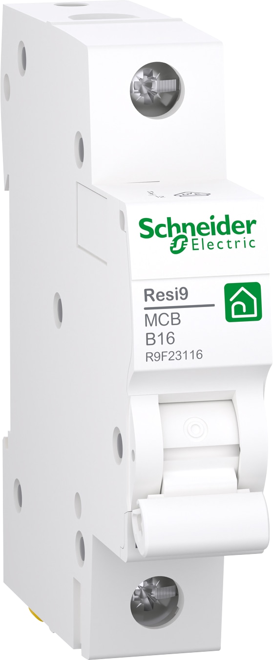SCHNEIDER Leitungsschutzschalter Resi9, 1P, 16 A, 1-polig, Char. B
