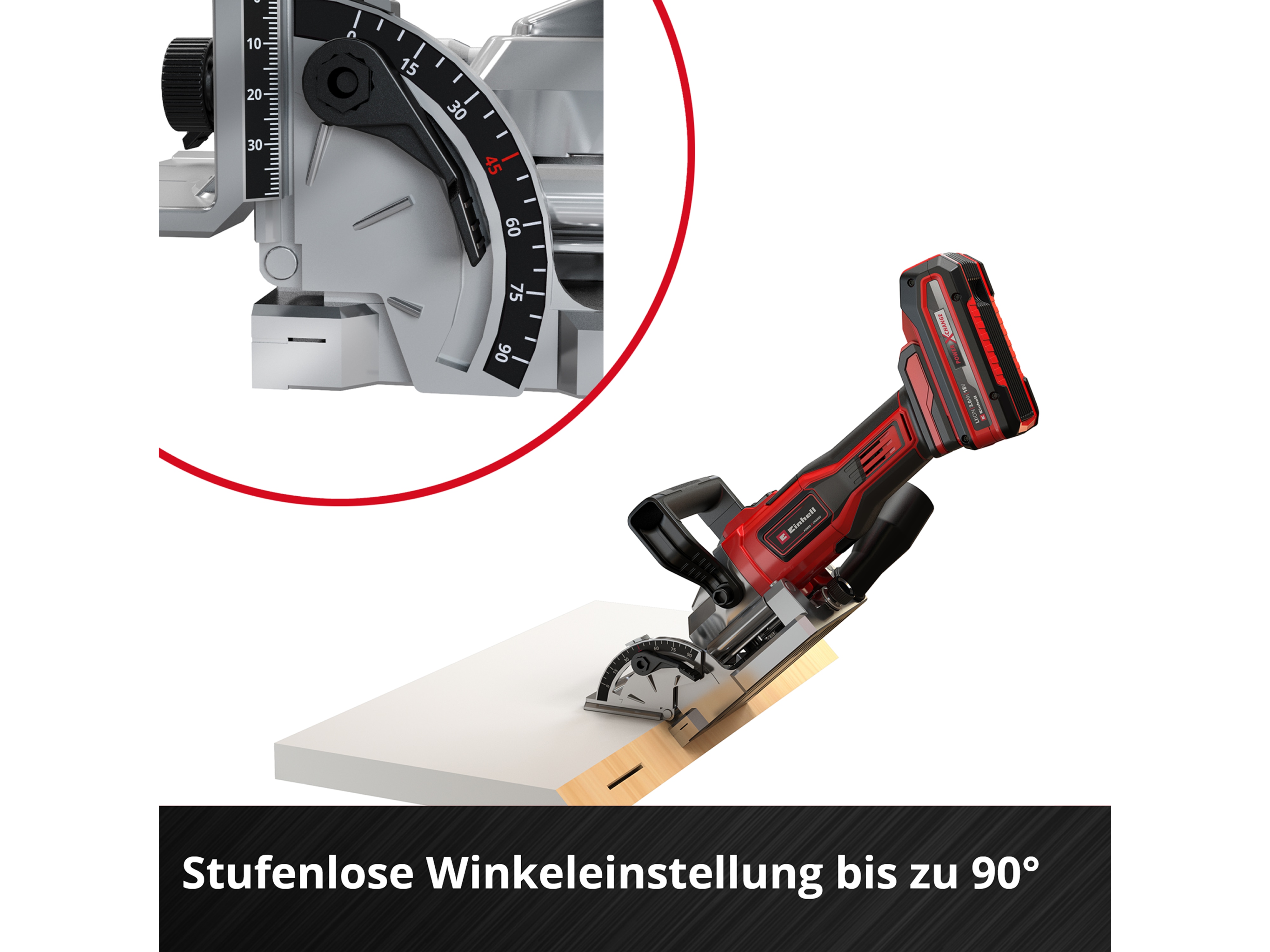 EINHELL Akku-Flachdübelfräse TE-BJ 18 Li - Solo
