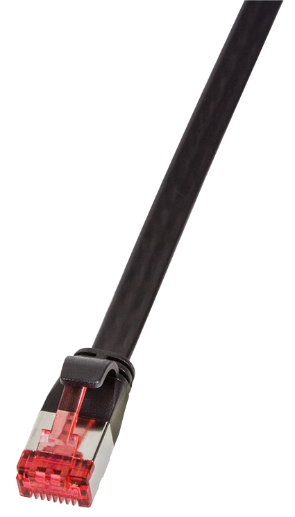 LOGILINK Patchkabel SlimLine CAT.6A U/FTP schwarz 3m LOGILINK Patchkabel SlimLine CAT.6A U/FTP schwarz 3m