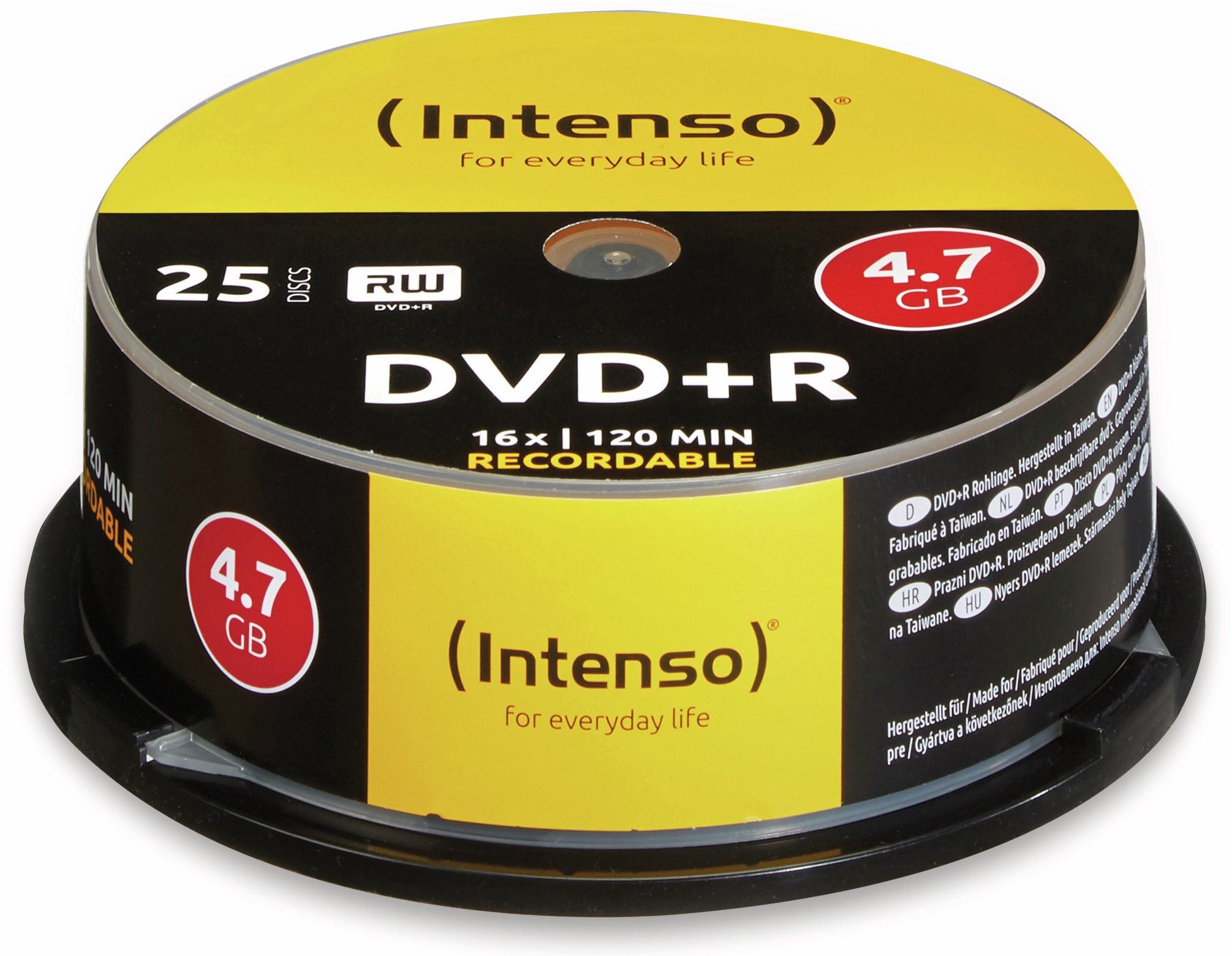 INTENSO DVD+R Spindel, 25 Stück INTENSO DVD+R Spindel, 25 Stück