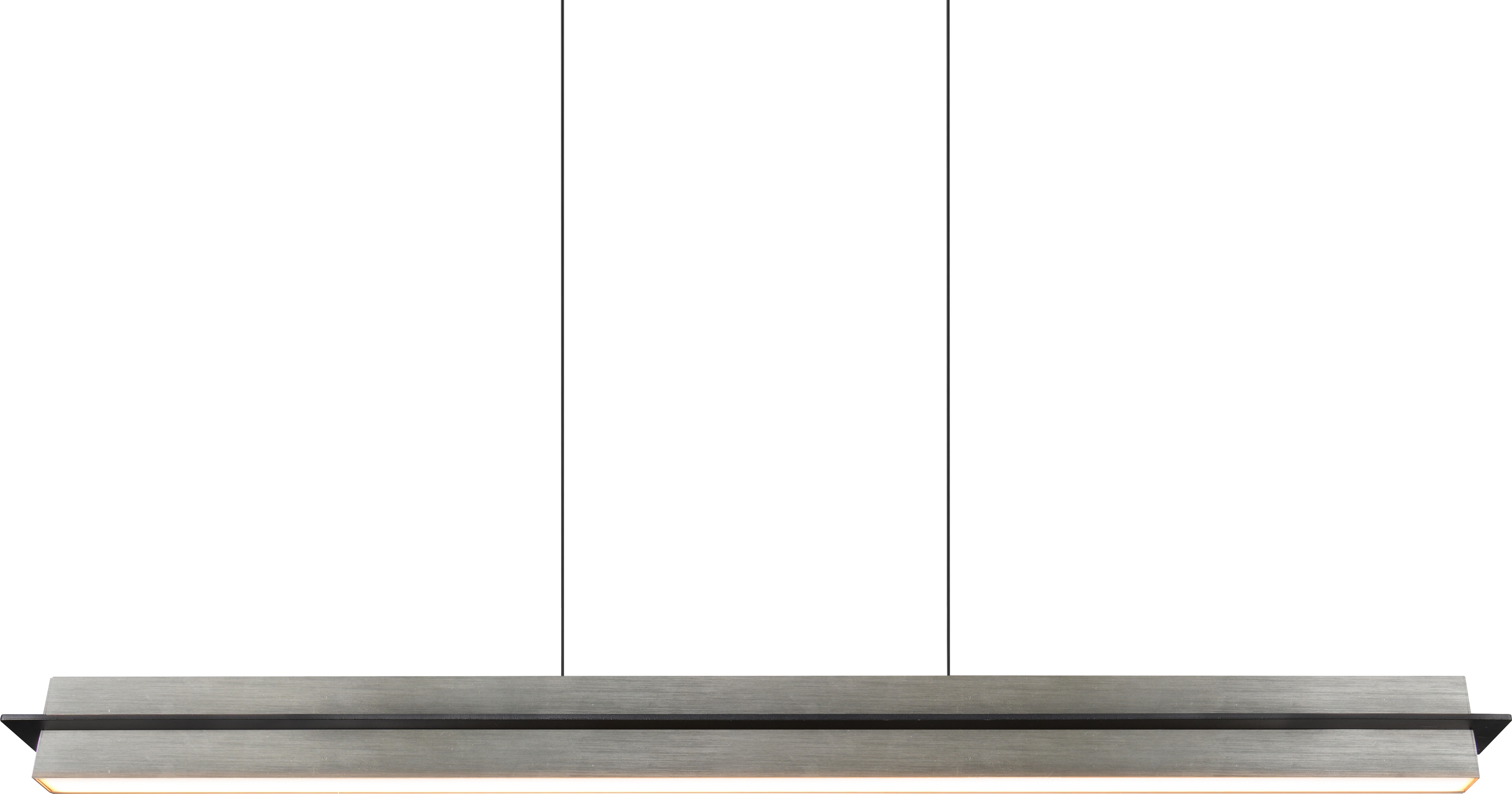 TRIO LED-Pendelleuchte EMERSON 346710107, 22 W, 2500 lm, nickel