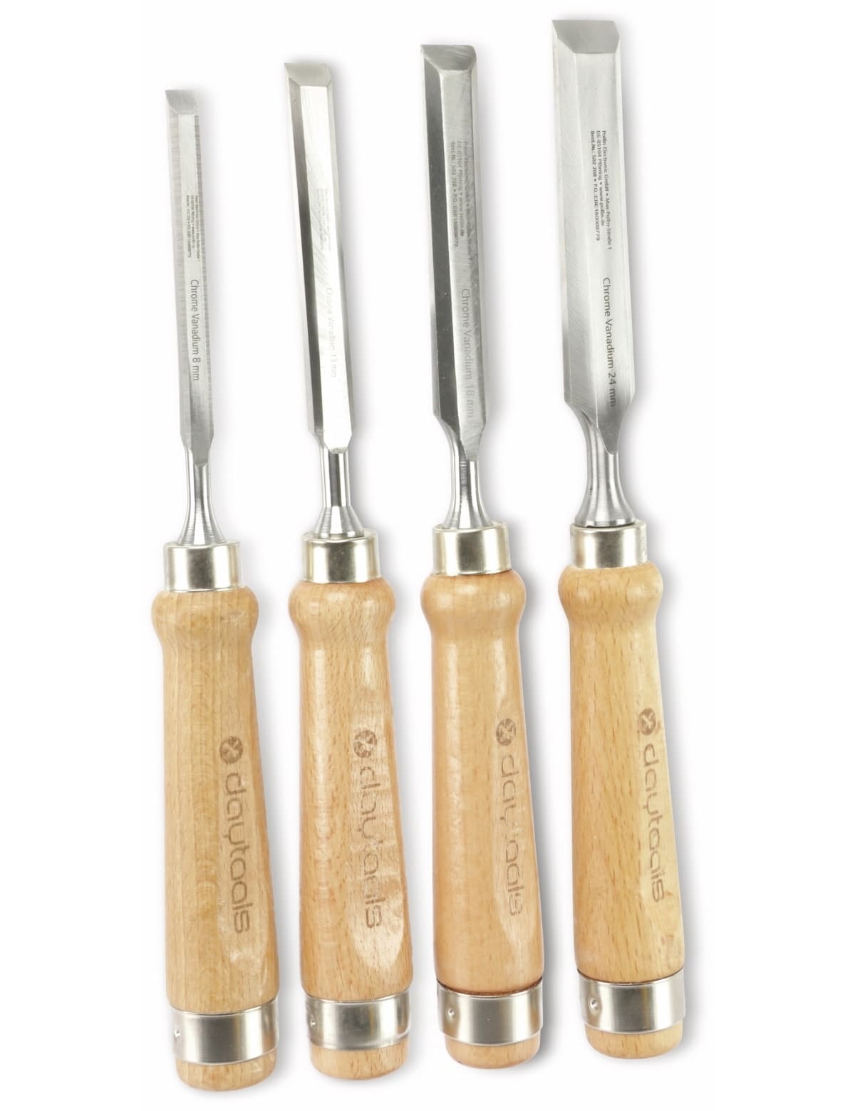 DAYTOOLS Stechbeitel-Satz SBS-4, nach DIN 5139, 4-teilig DAYTOOLS Stechbeitel-Satz SBS-4, nach DIN 5139, 4-teilig