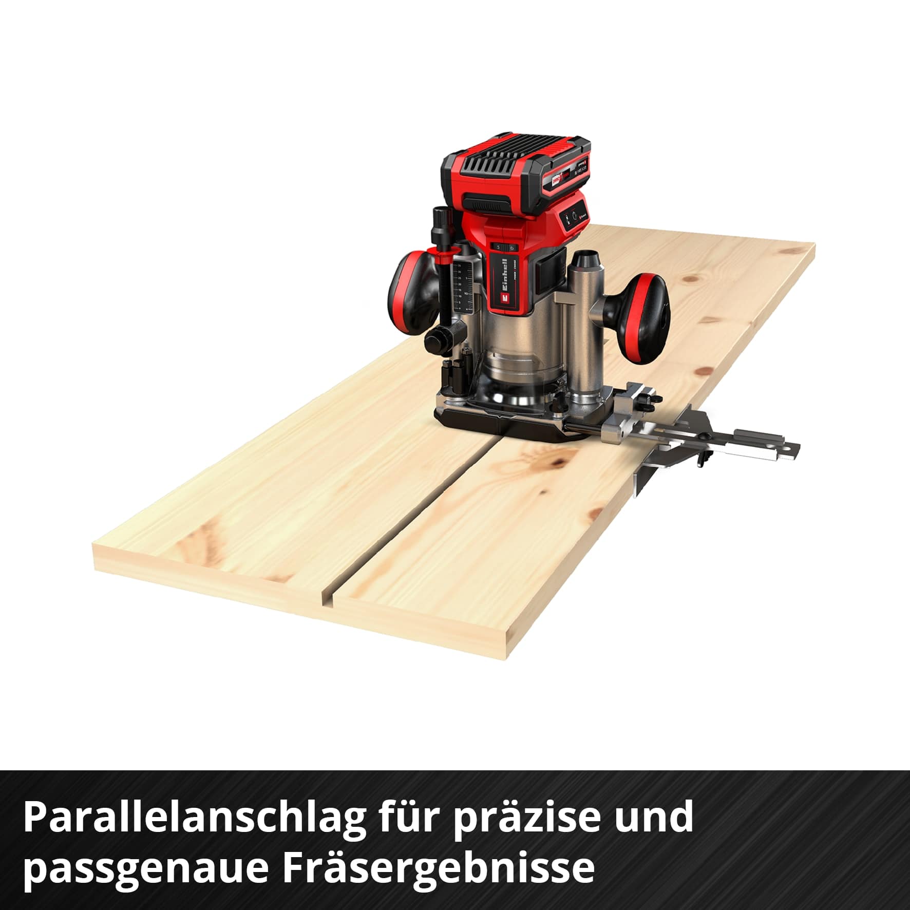 EINHELL PROFESSIONAL Akku-Ober/-Kantenfräse TP-RO 18 Set Li BL, Solo EINHELL Akku-Ober/-Kantenfräse TP-RO 18 Set Li BL, Solo