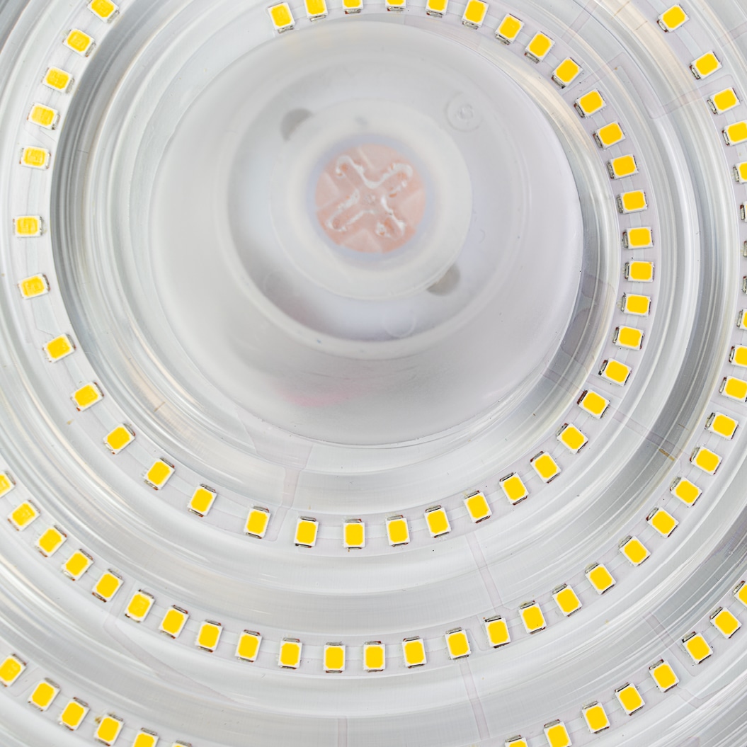 ENOVALITE LED-HighBay-Leuchte, UFO, 120...200 W, 4000 K, EEK: C, 19200...32000 lm, dimmbar, schwarz