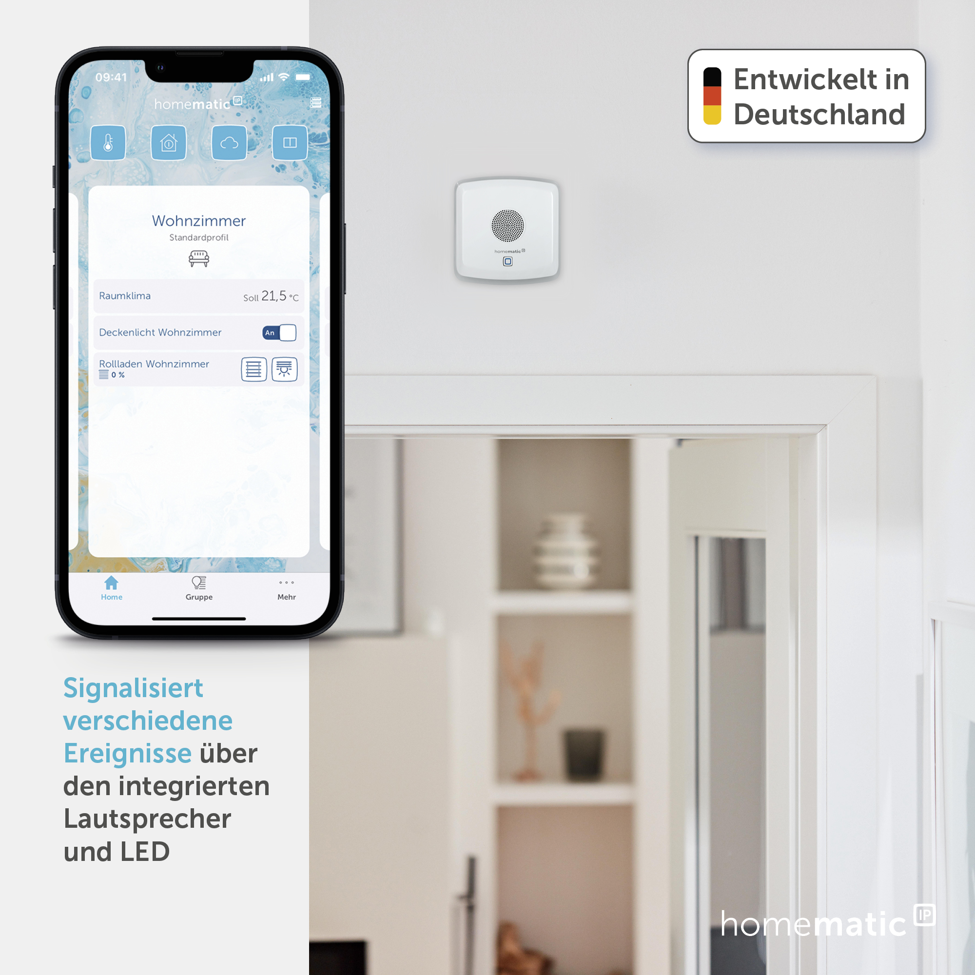 HOMEMATIC IP 152348A0, Kombisignalgeber HOMEMATIC IP 152348A0, Kombisignalgeber