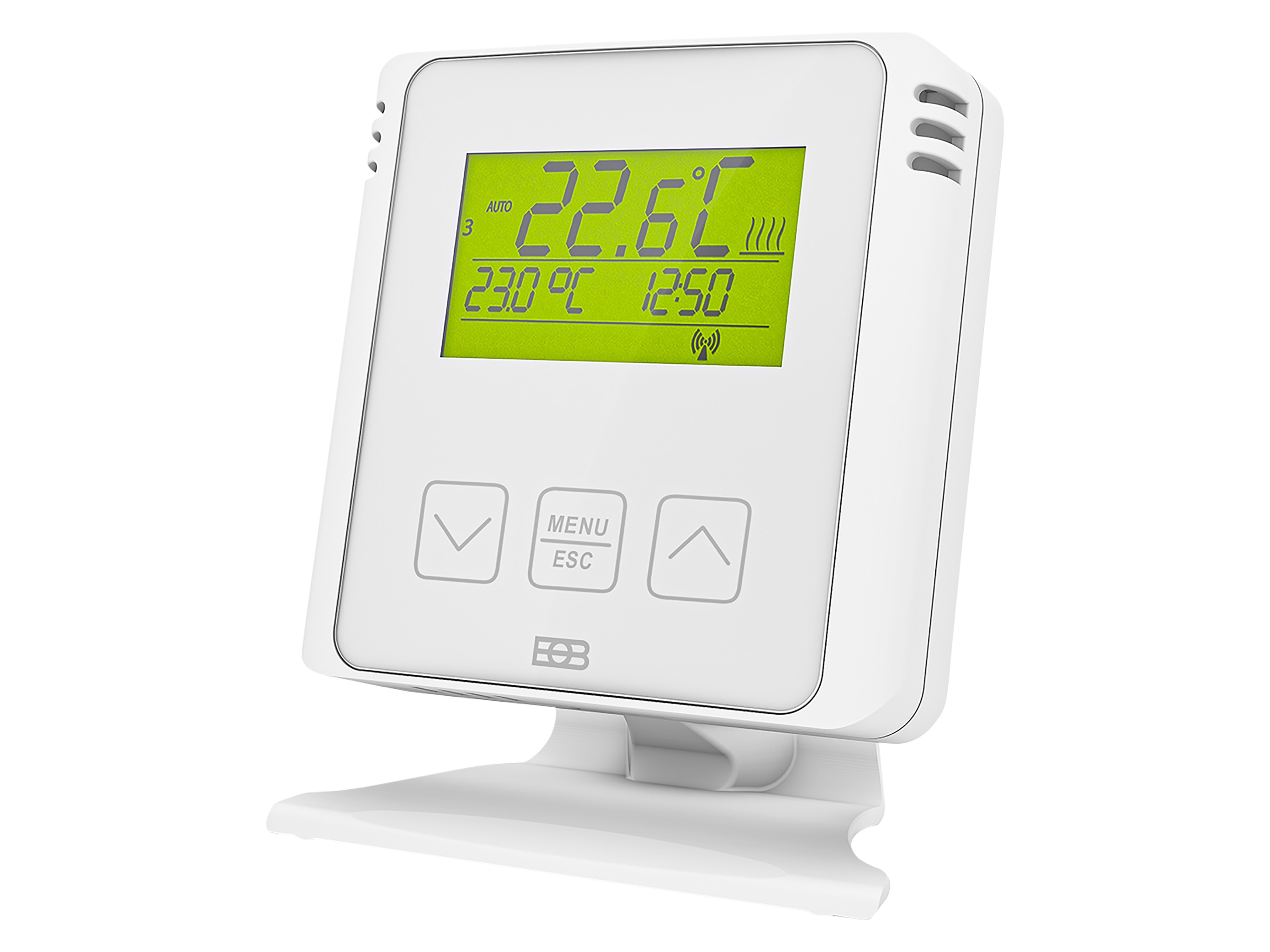 EOB Raumthermostat 6730, digital, BT730, weiß