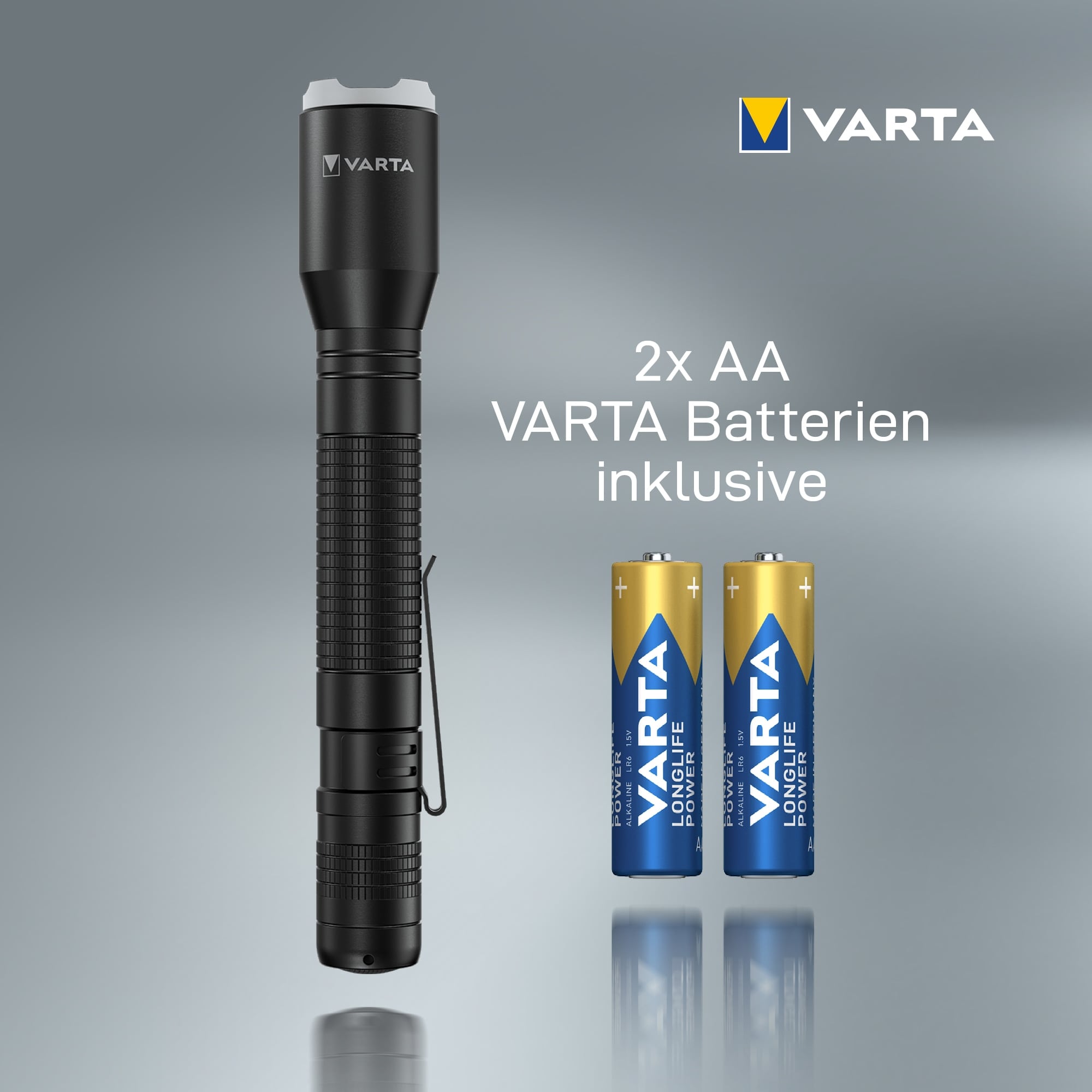 VARTA LED-Taschenlampe Aluminium Light Pro F20, 250 lm, Batteriebetrieb VARTA LED-Taschenlampe Aluminium Light Pro F20, 250 lm, Batteriebetrieb