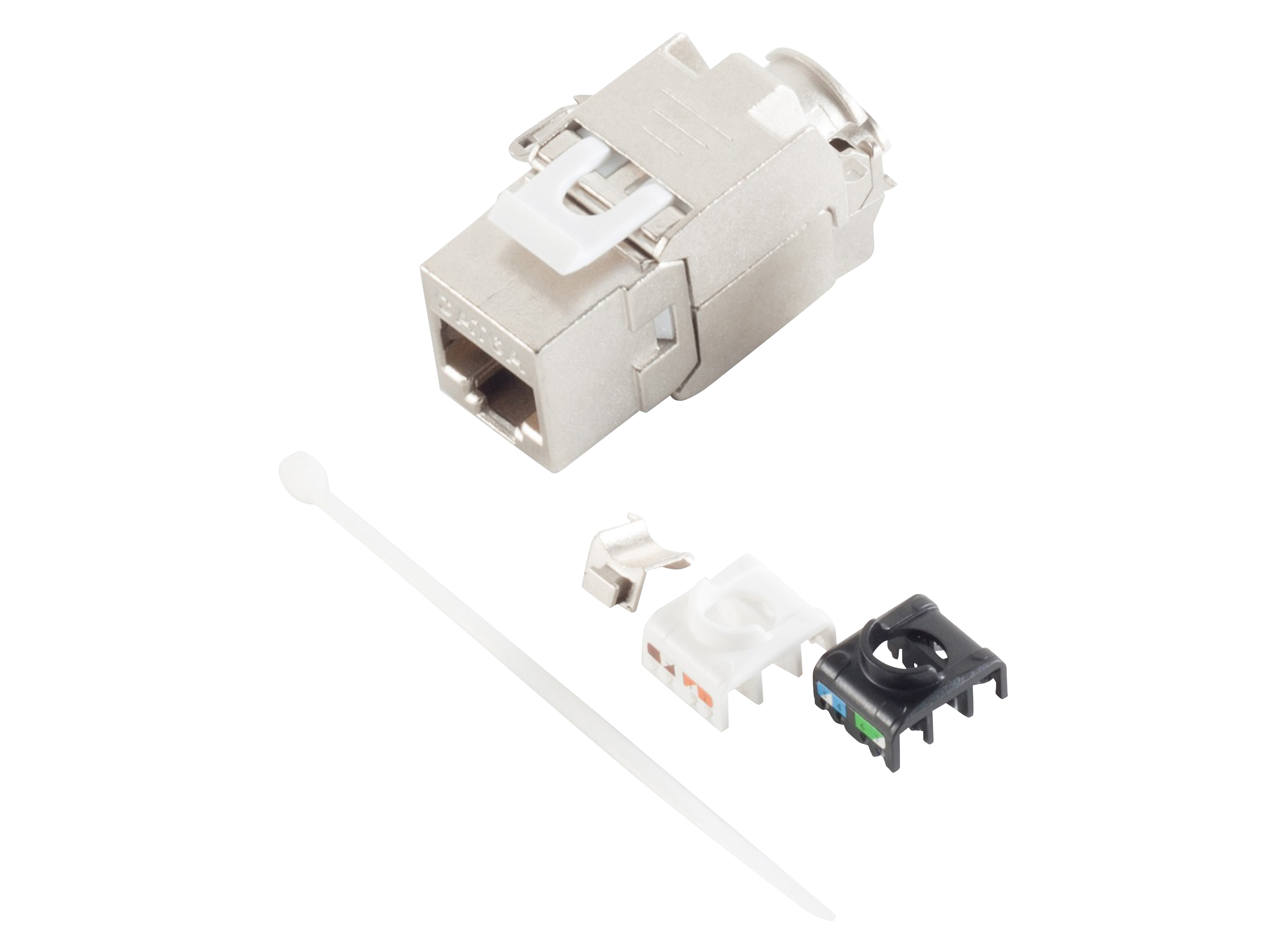 S-IMPULS RJ-45 Keystone CAT.6a 180° STP werkzeuglos S-IMPULS RJ-45 Keystone CAT.6a 180° STP werkzeuglos