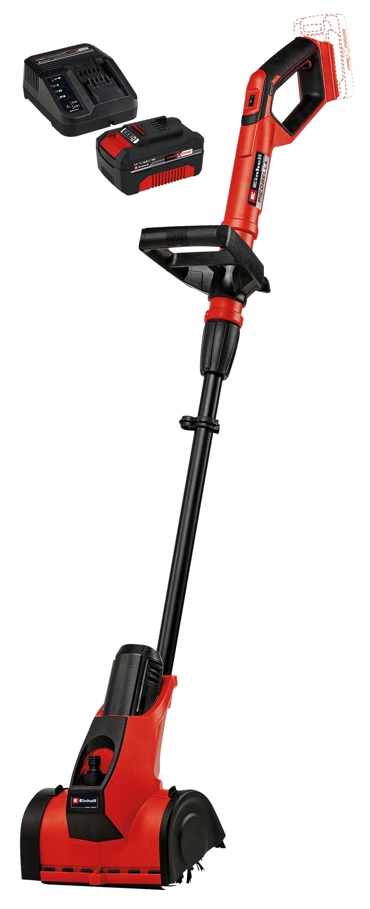 EINHELL Akku-Oberflächenbürste Picobella 18/215 + Starterset EINHELL Akku-Oberflächenbürste Picobella + Starterset