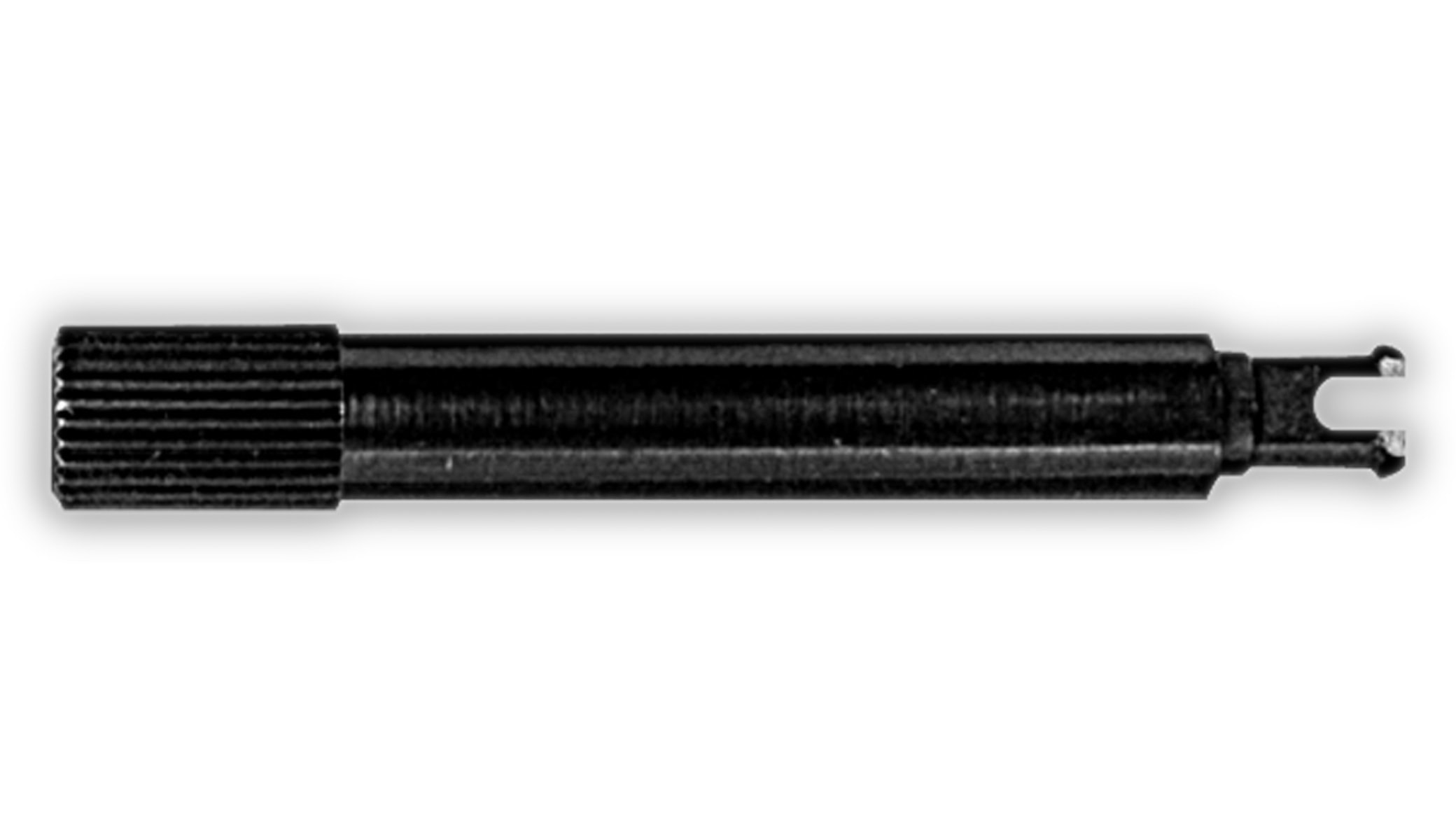 PIHER Steckachse, 19mm, schwarz PIHER Steckachse, 19mm, schwarz