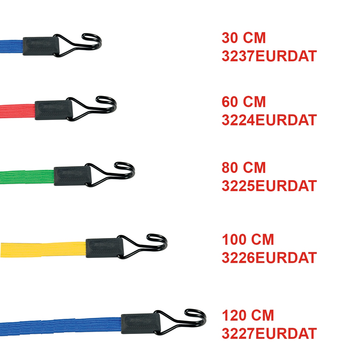 MASTERLOCK Gummispannseil 3226EURDAT, flach MASTERLOCK Gummispannseil 3226EURDAT, flach