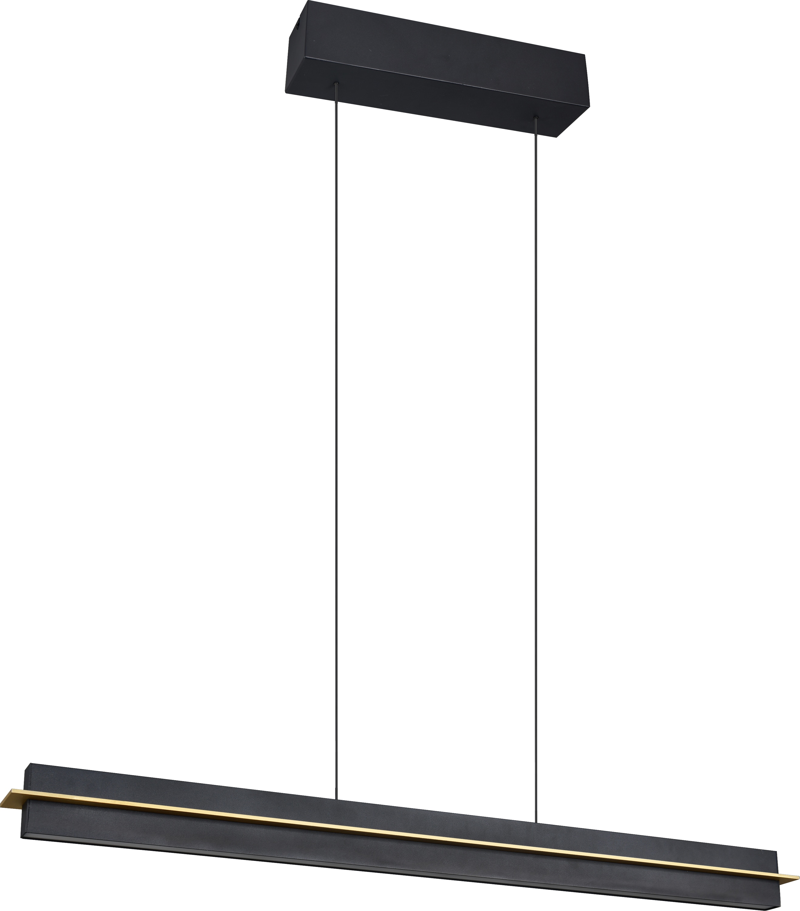 TRIO LED-Pendelleuchte EMERSON 346710180, 22 W, 2500 lm, schwarz