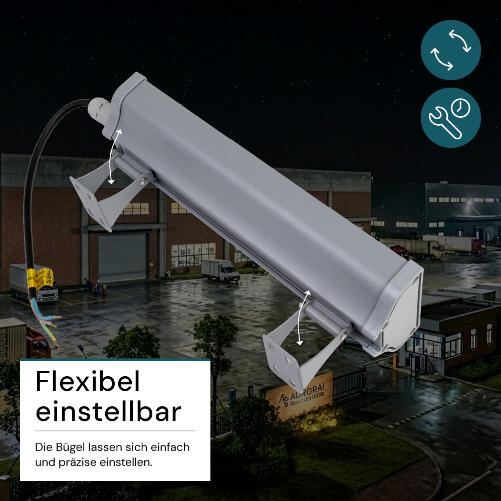 LUXULA LED-Highbay-Leuchte, linear, EEK: E, 50W, 6000lm, 5000K LUXULA LED-Highbay-Leuchte, linear, EEK: E, 50W, 6000lm, 5000K