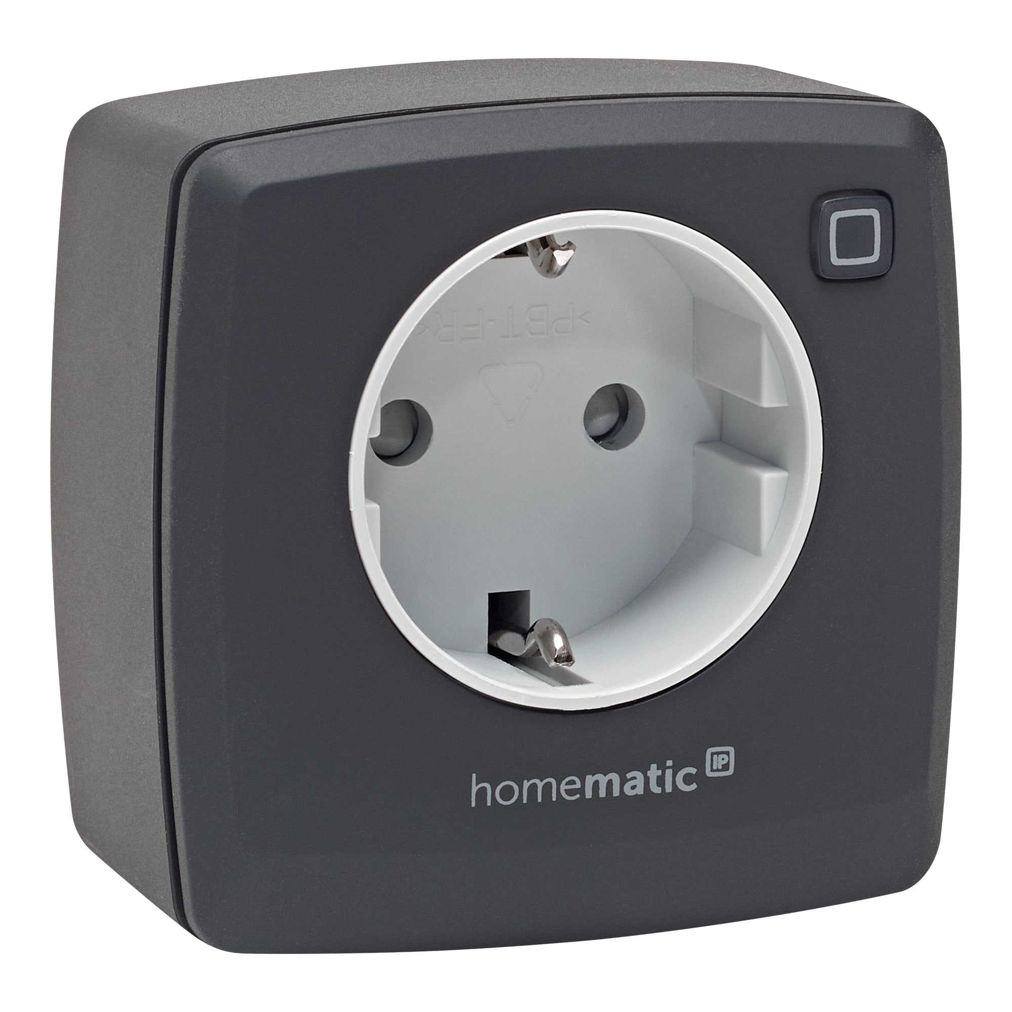 HOMEMATIC IP 161621A0, Dimmer-Steckdose, Phasenabschnitt, anthrazit HOMEMATIC IP 161621A0, Dimmer-Steckdose, Phasenabschnitt, anthrazit