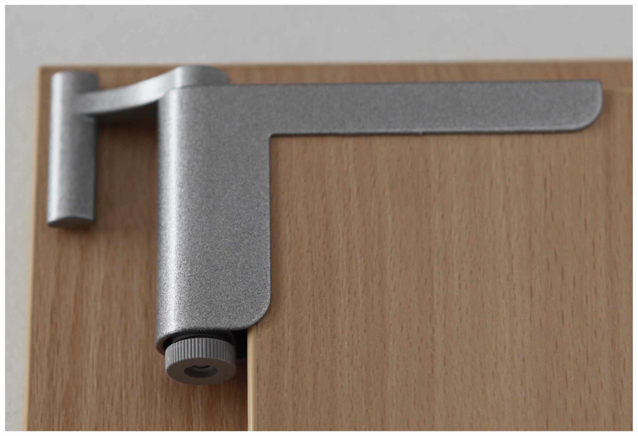 Mini-Türschließer, Clip Close, silber Mini-Türschließer, Clip Close, silber
